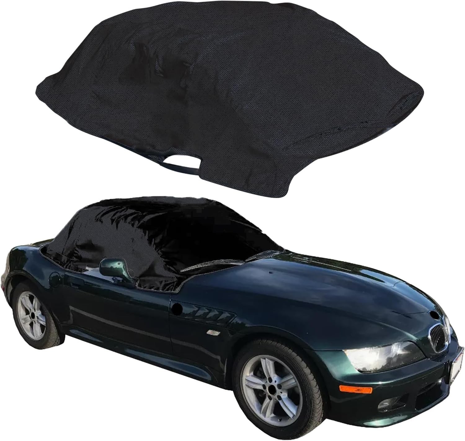 Top Half Cover Compatible with BMW Z3 1995-2001 Waterproof Soft Top Roof | Water