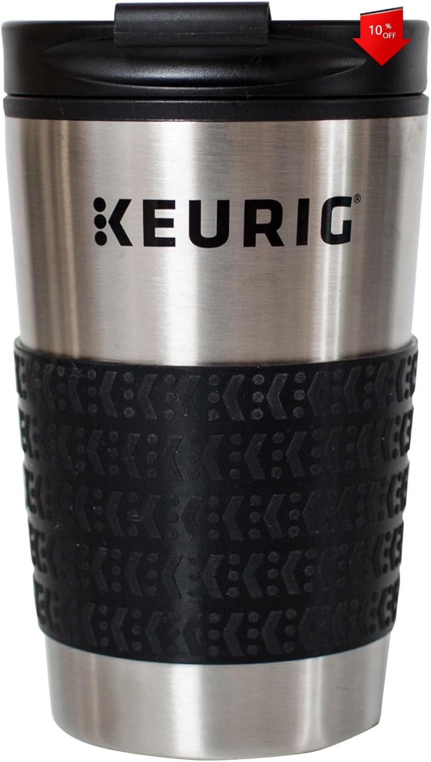 Stainless Steel Insulated Travel Coffee Mug, 12 oz. Capacity Stainless Steel Insulated Travel Coffee Mug, 12 oz. Capacity