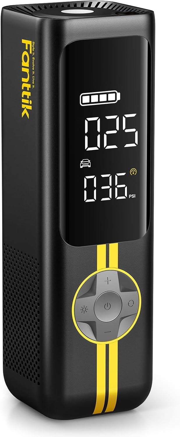 Fanttik X8 APEX Tire Inflator Portable Air Compressor, 1 Min Fast Inflation, 150 Fanttik X8 APEX Tire Inflator Portable Air Compressor, 1 Min Fast Inflation, 150