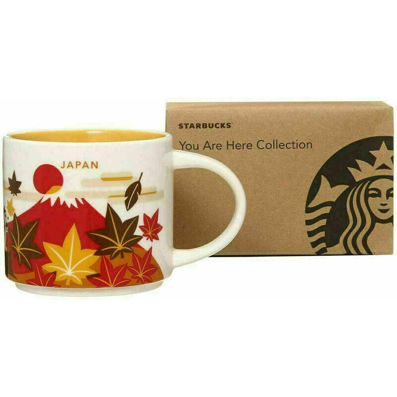 2023Japan Four Seasons Starbucks You Are Here Fujiyama YAH City Coffee 14oz Mug! 2023Japan Four Seasons Starbucks You Are Here Fujiyama YAH City Coffee 14oz Mug!