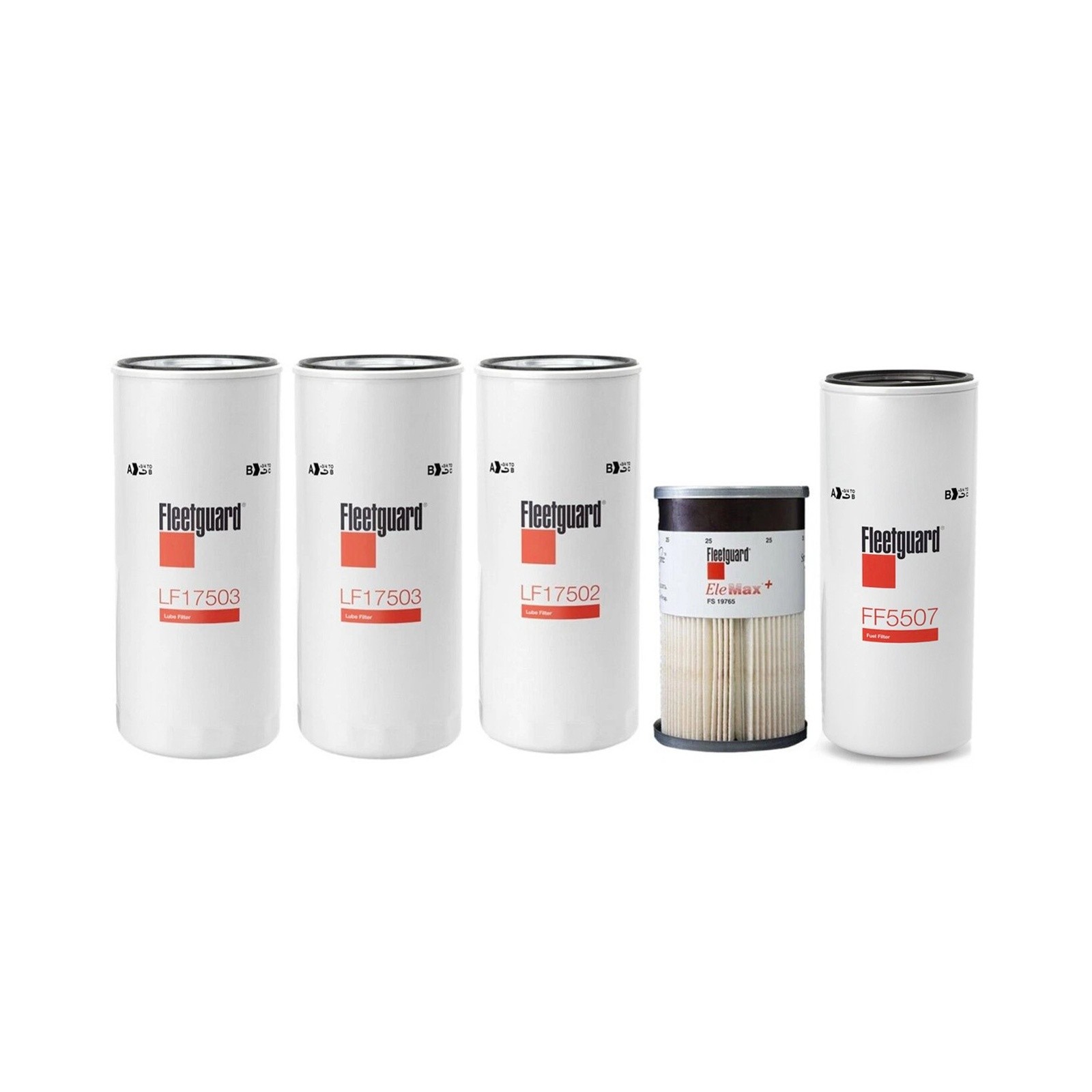 VOLVO OIL CHANGE KIT LF17503, LF17502, FS19765, FF5507 VOLVO OIL CHANGE KIT LF17503, LF17502, FS19765, FF5507