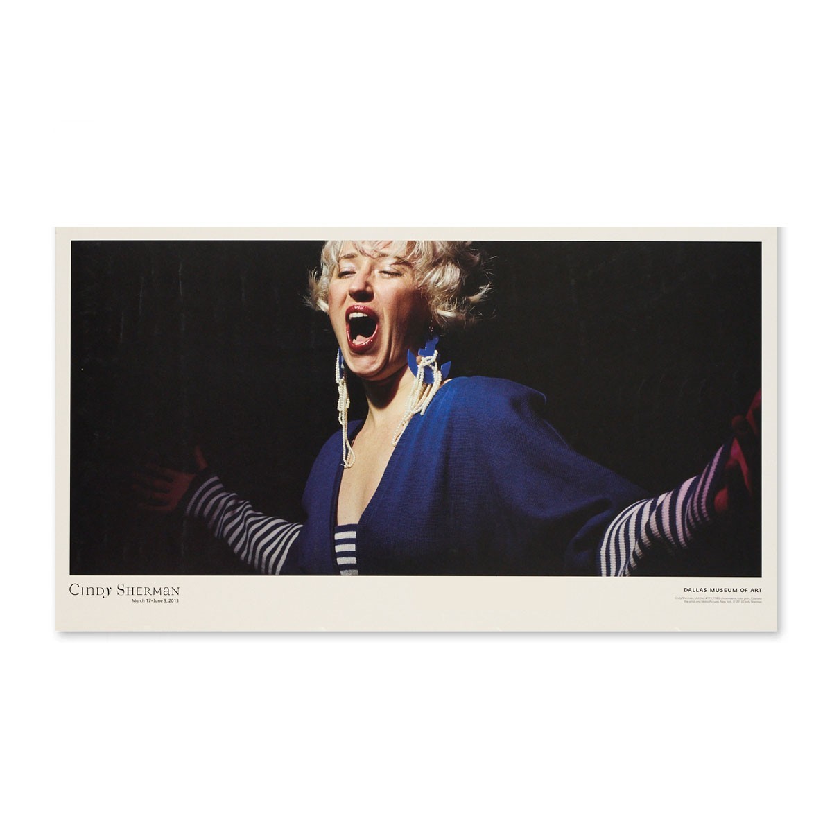 Cindy Sherman Official Exhibition Poster - From Dallas Museum of Art