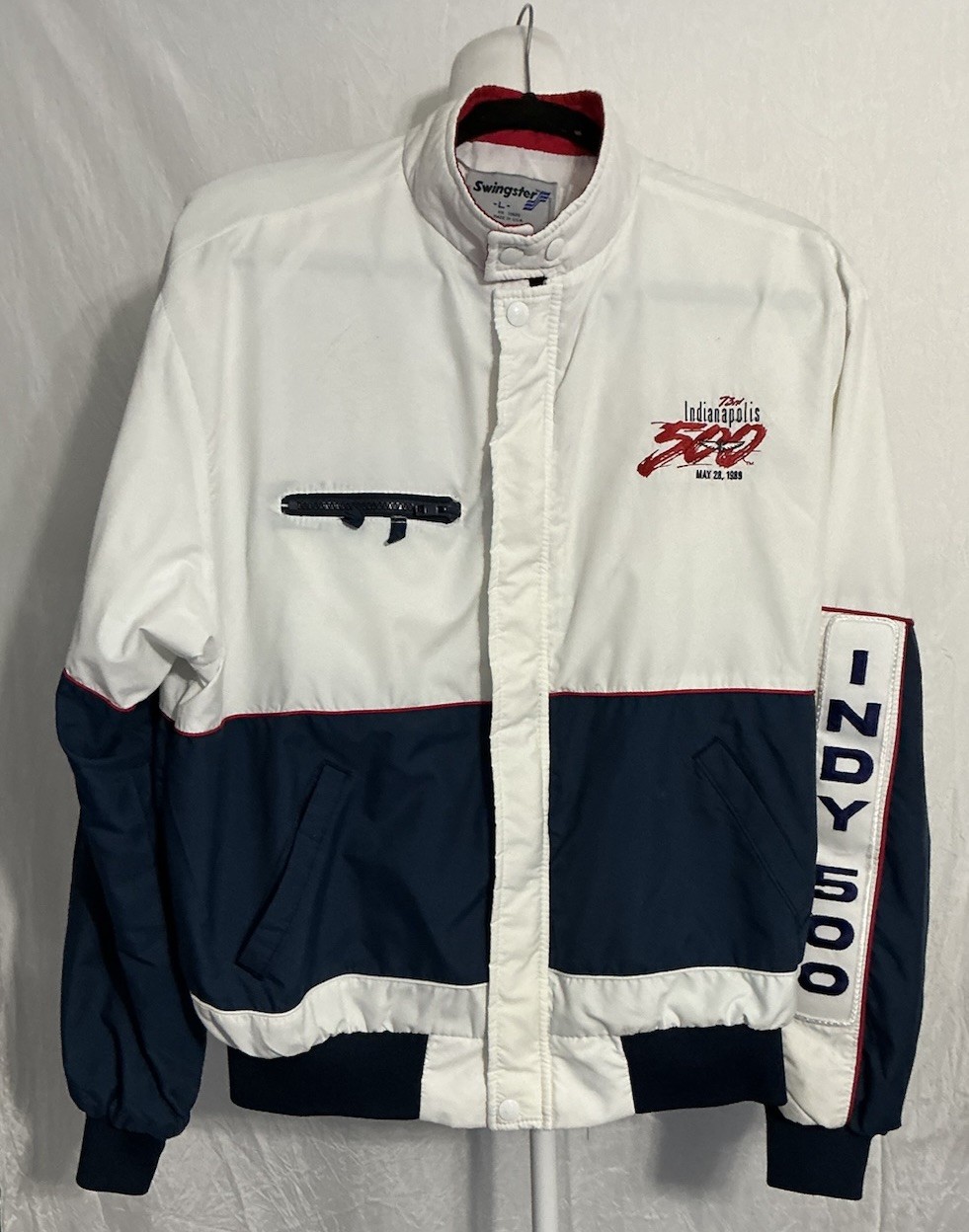 1989 indianapolis 500, 73rd Annual Jacket 1989 indianapolis 500, 73rd Annual Jacket