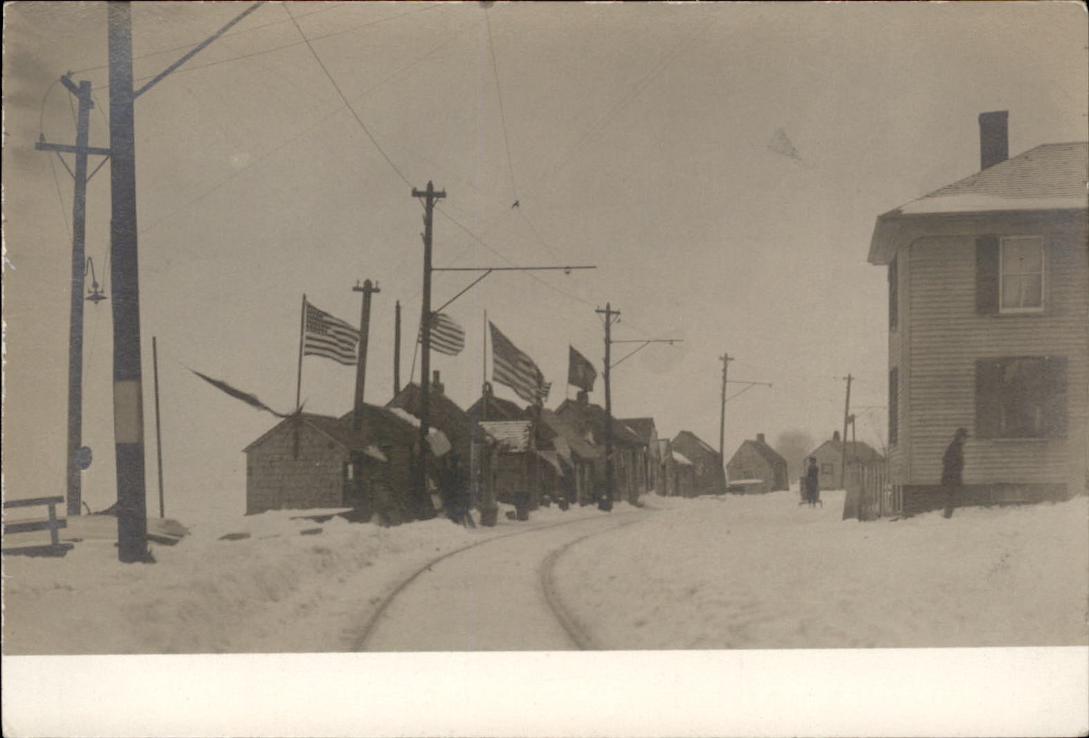 Newburyport MA Clam Houses Joppa c1900s-10s Real Photo Vintage Postcard bhn
