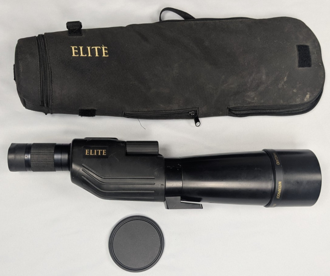 Bushnell Elite 20-60x80 ED Spotting Scope Straight RainGuard Japan 78-0080 Set