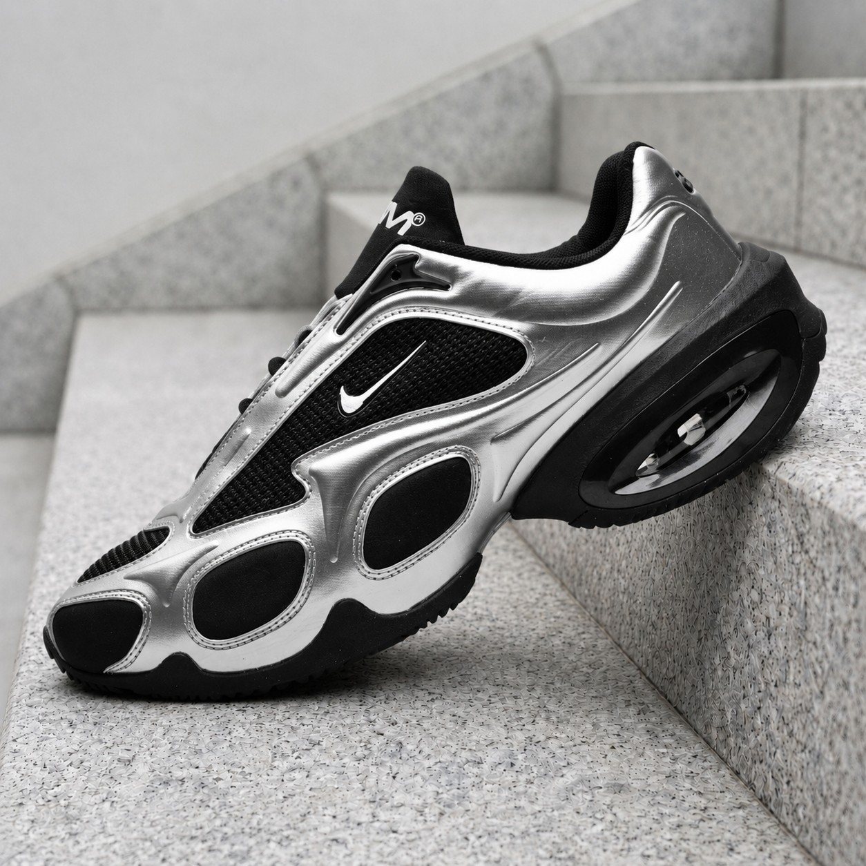 Nike Air Max Muse Black Metallic Silver FV1920-001 Women's New