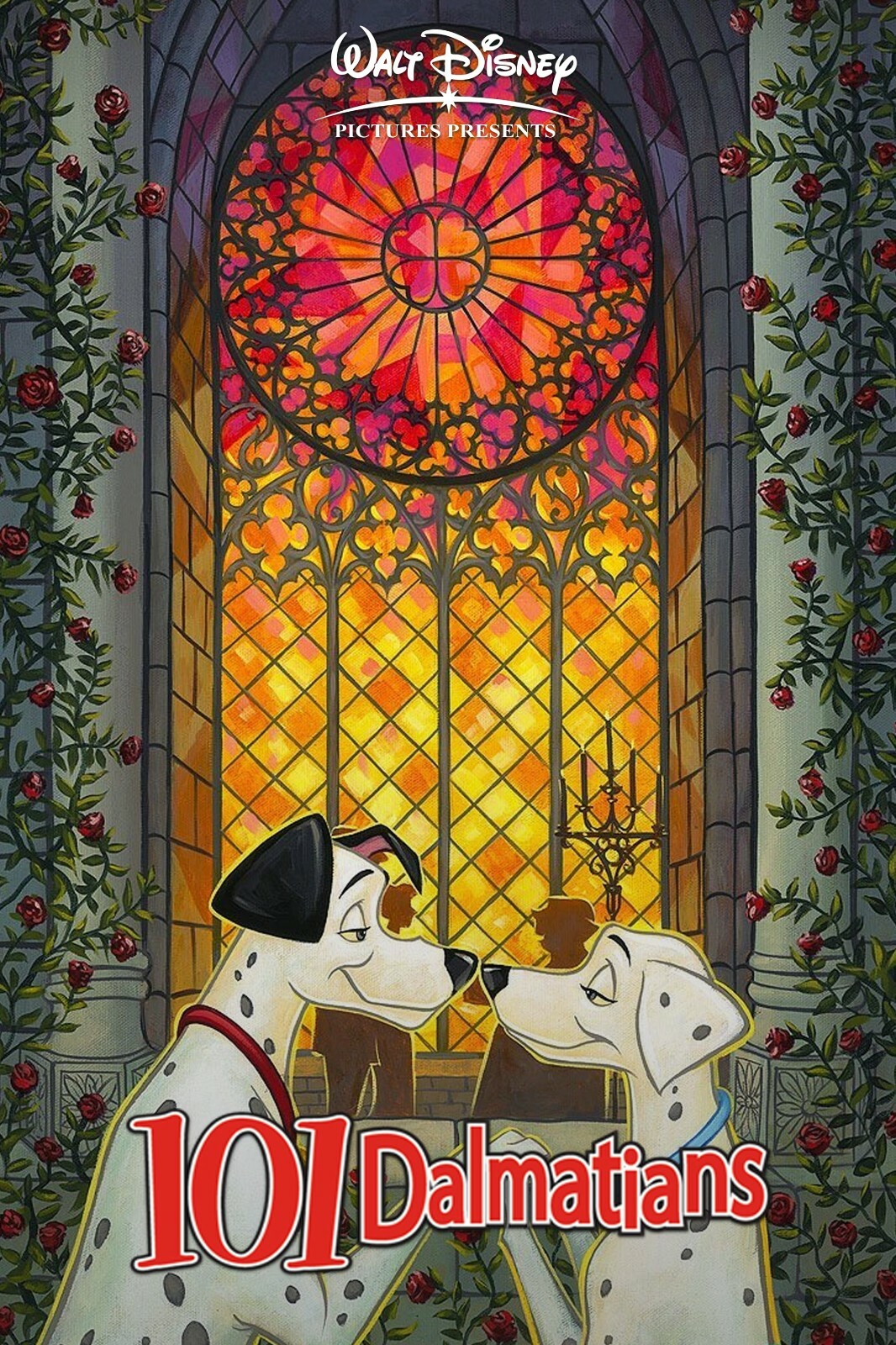 1961 Walt Disneys One Hundred And One Dalmatians Movie Poster Print Pongo 🍿