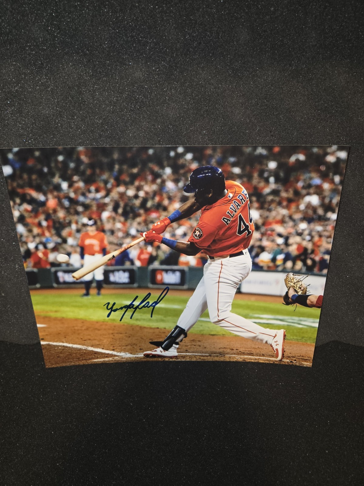 Yordan Alvarez Autographed Houston Astros 8x10 Photo & COA