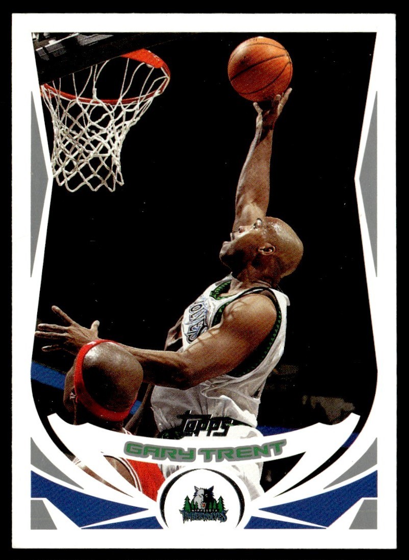 2004-05 Topps Gary Trent Minnesota Timberwolves #16