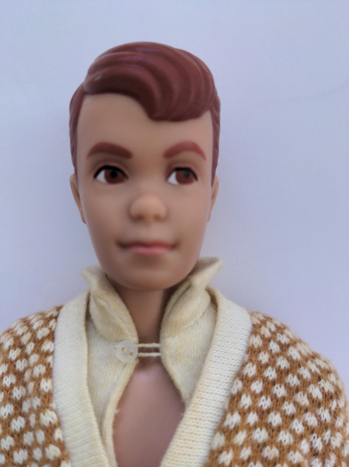 Vintage 1964 Allan Doll #1000 Straight Legs Mattel Wearing Fraternity Meeting