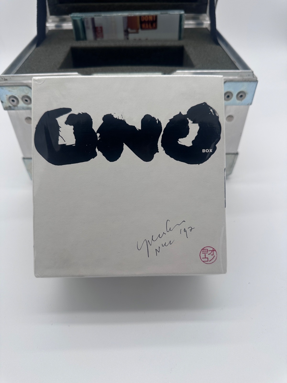 Yoko Ono Onobox Ultracase #2/350 Previously Owned by Yoko - Signed w/ Glass Key