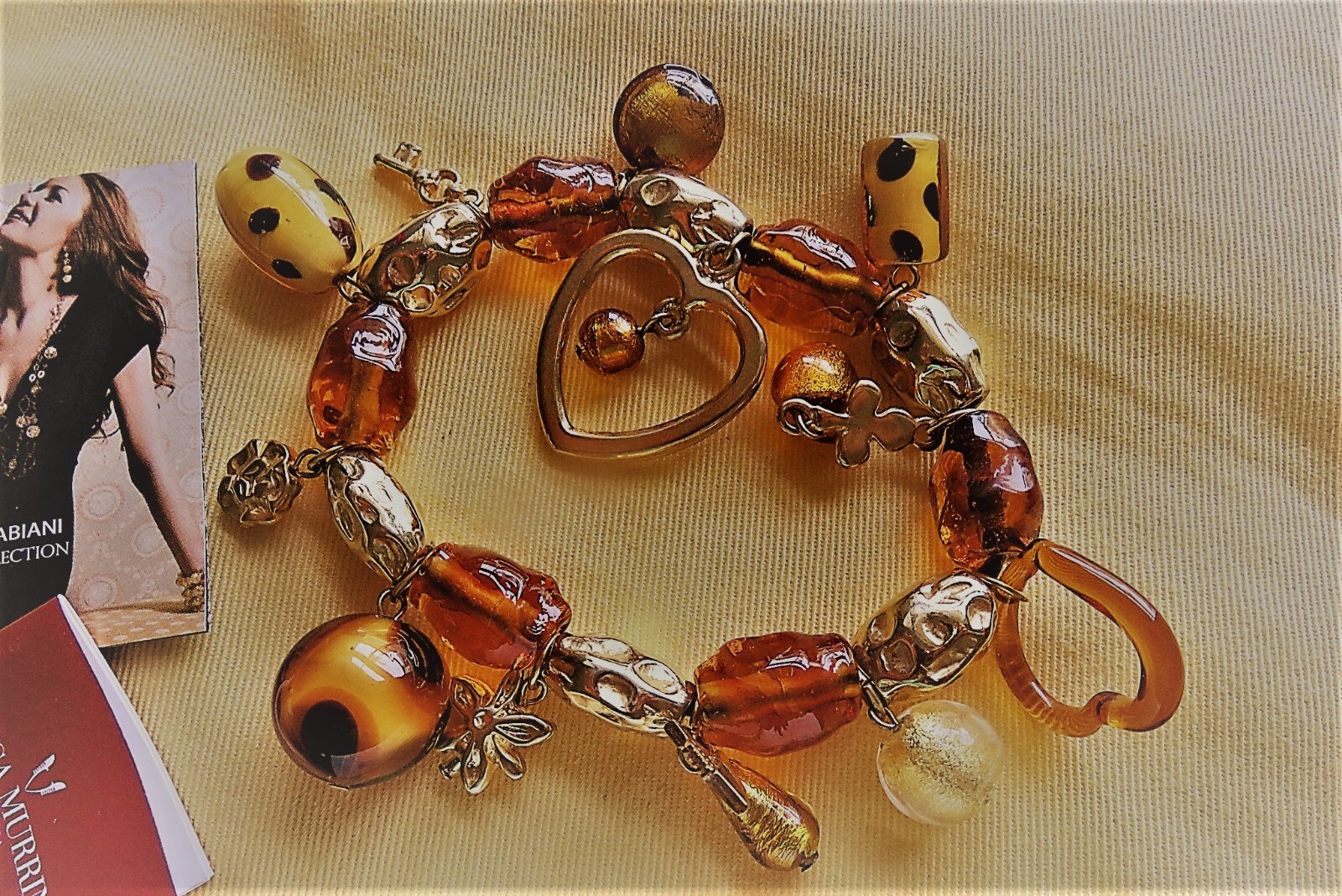 Vintage Antica Murrina golden bracelet