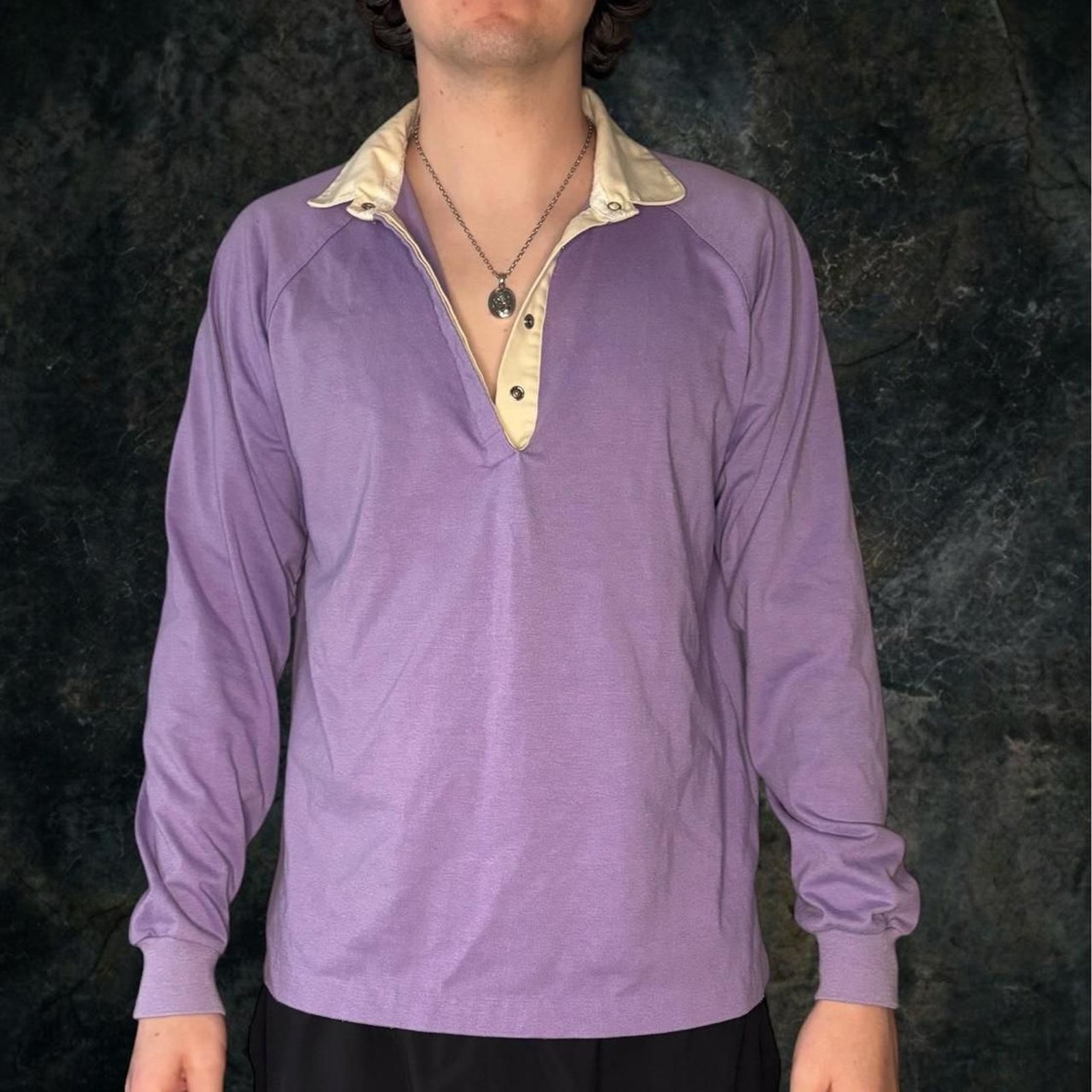 American-vintage Men\'s Purple Shirt American-vintage Men\'s Purple Shirt