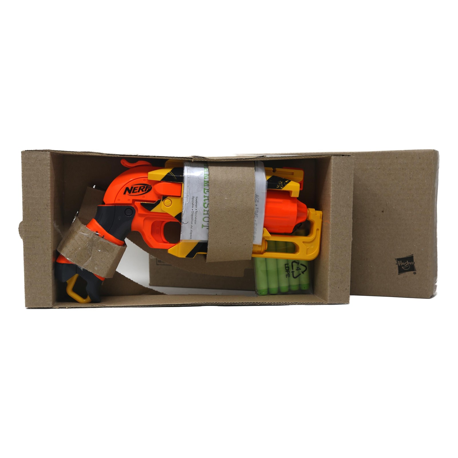Nerf Zombie Strike Hammershot Blaster: Pull-Back Hammer-Blasting Action - NEW Nerf Zombie Strike Hammershot Blaster: Pull-Back Hammer-Blasting Action - NEW