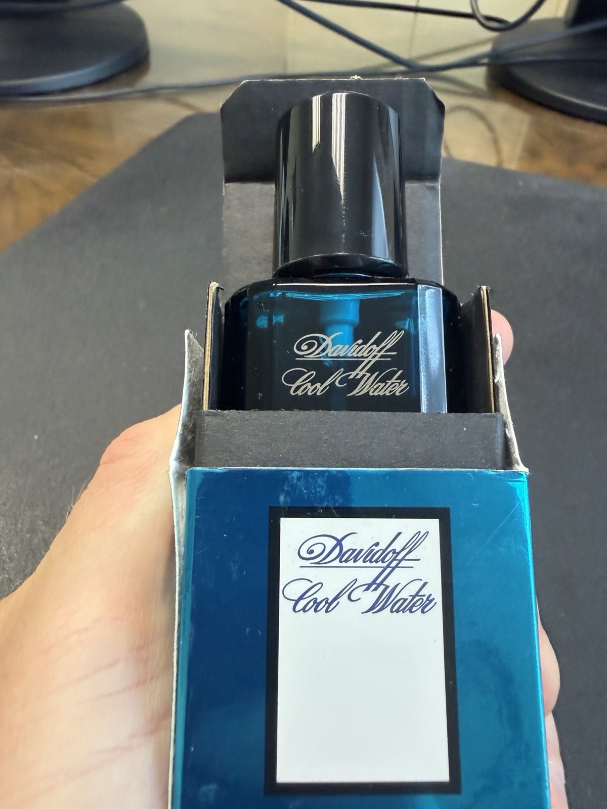 Vintage Original DAVIDOFF Cool Water Eau De Toilette Lancaster 1.4oz EDT Travel