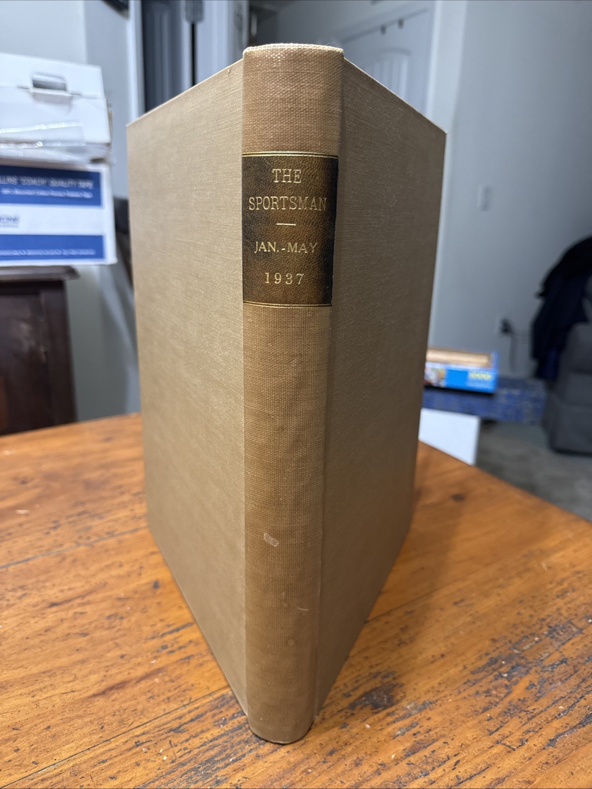THE SPORTSMAN Magazine Complete Bound Volume XXI 1937 Jan - May- 5 Issues NICE THE SPORTSMAN Magazine Complete Bound Volume XXI 1937 Jan - May- 5 Issues NICE
