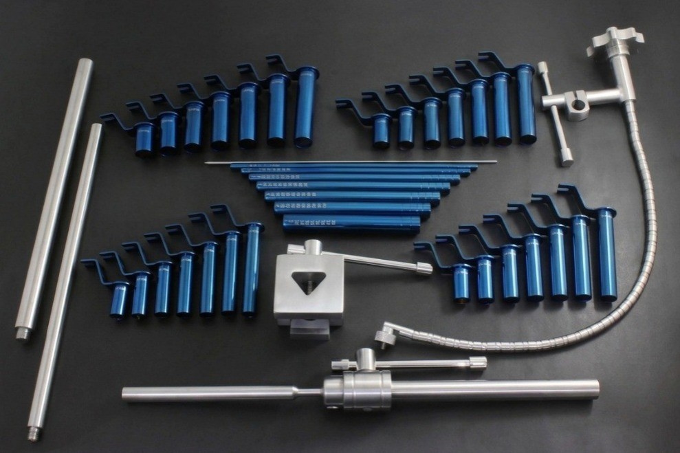 Mis Retractor System Tubular Retractors With Blue 41 PCs Set Surgery Instruments
