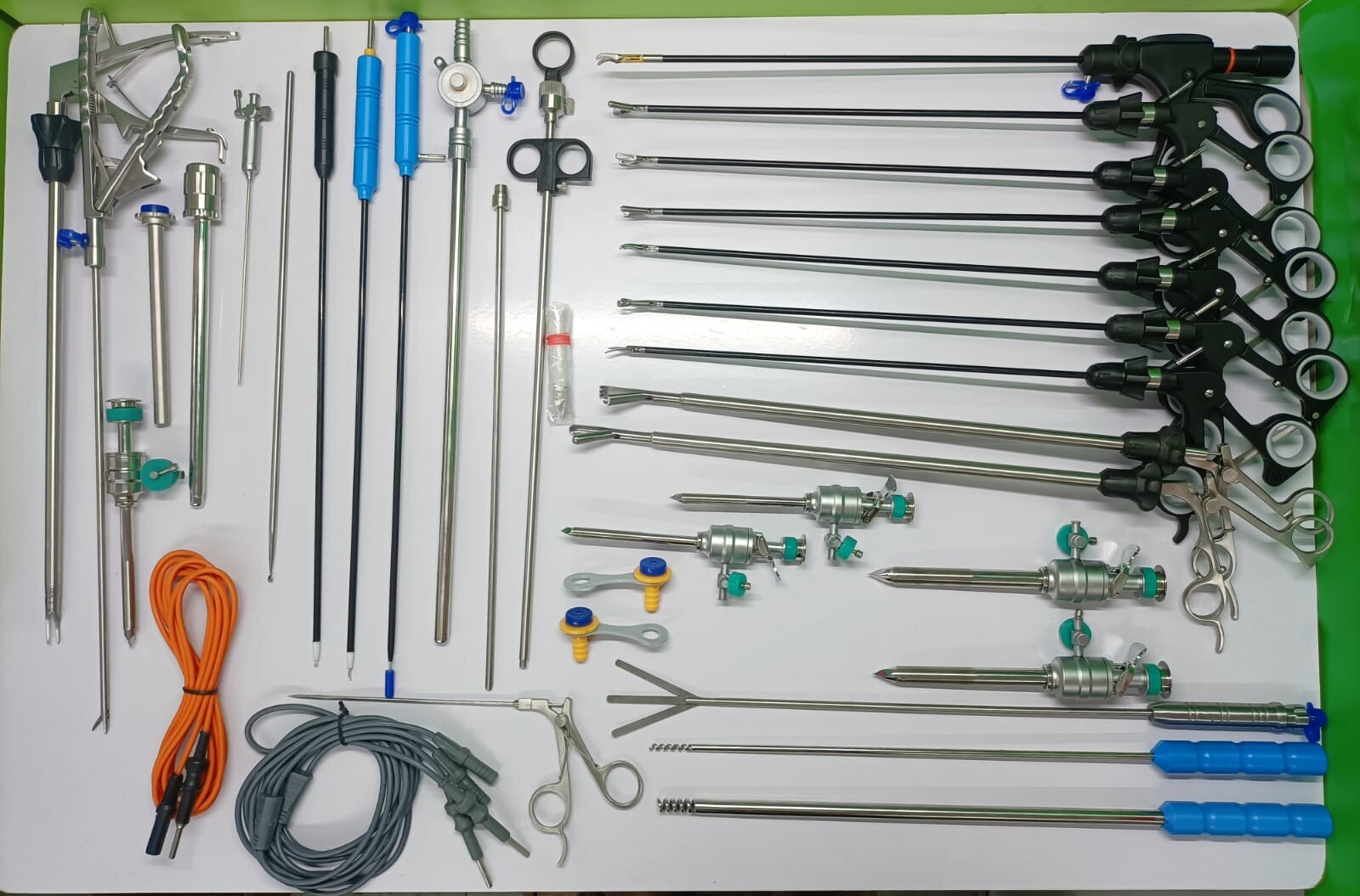 34pc-Laparoscopic Surgery Set 5mm Best Quality Reusable Surgical Instruments