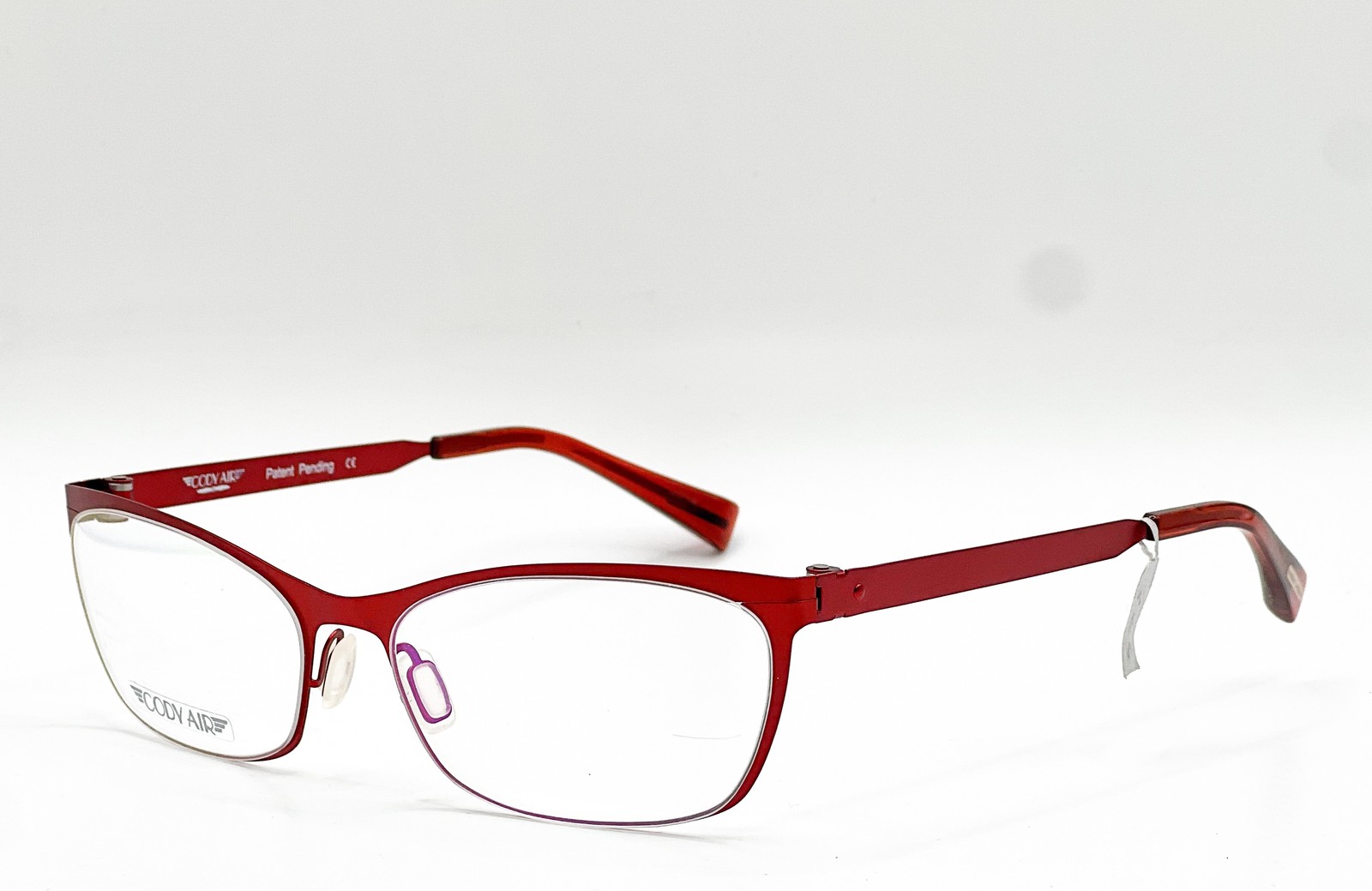 NEW CODY AIR HUANGTOU RED AUTHENTIC EYEGLASSES 52-18