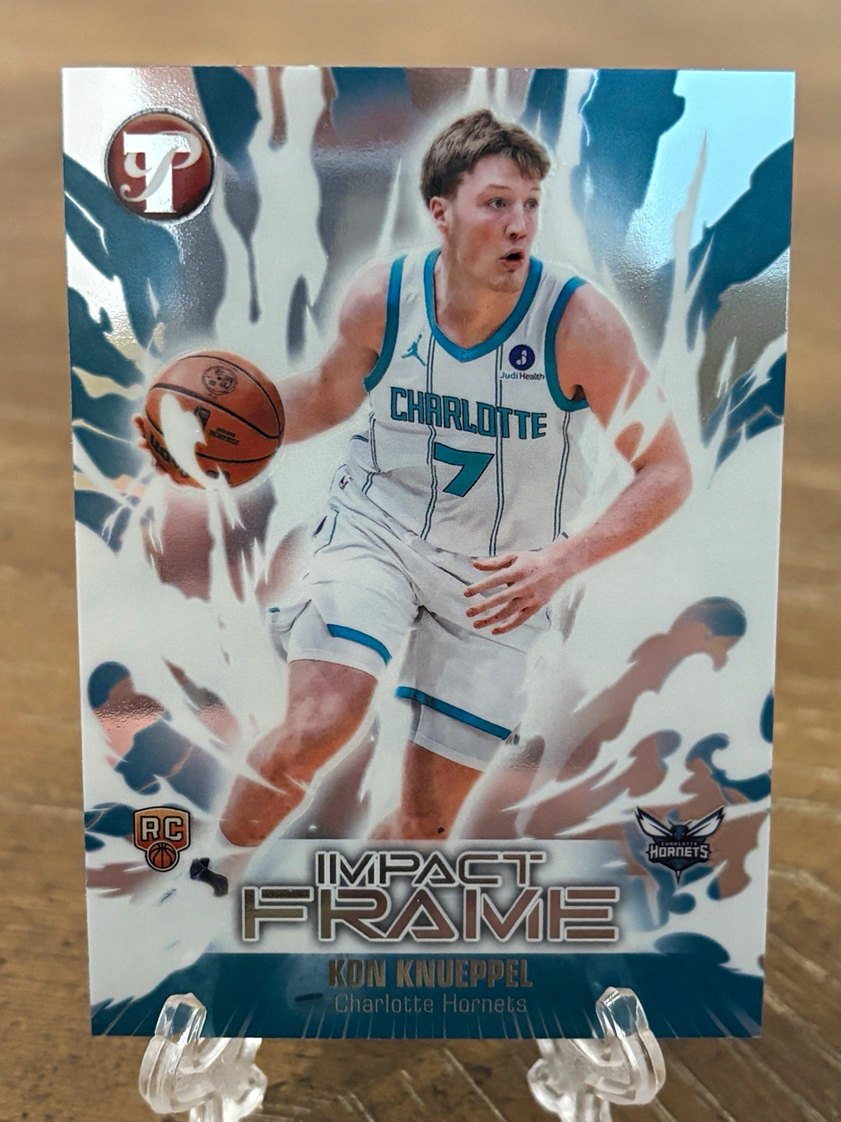 2025-2026 Topps Pristine - Kon Knueppel RC Impact Frame Insert 2025-2026 Topps Pristine - Kon Knueppel RC Impact Frame Insert