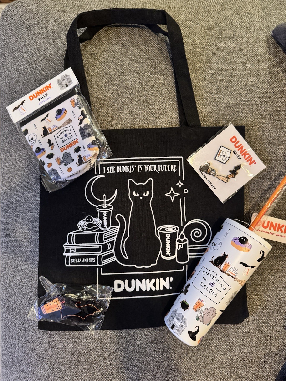 Dunkin x Salem Halloween 2026 5 Piece Bundle Limited Edition