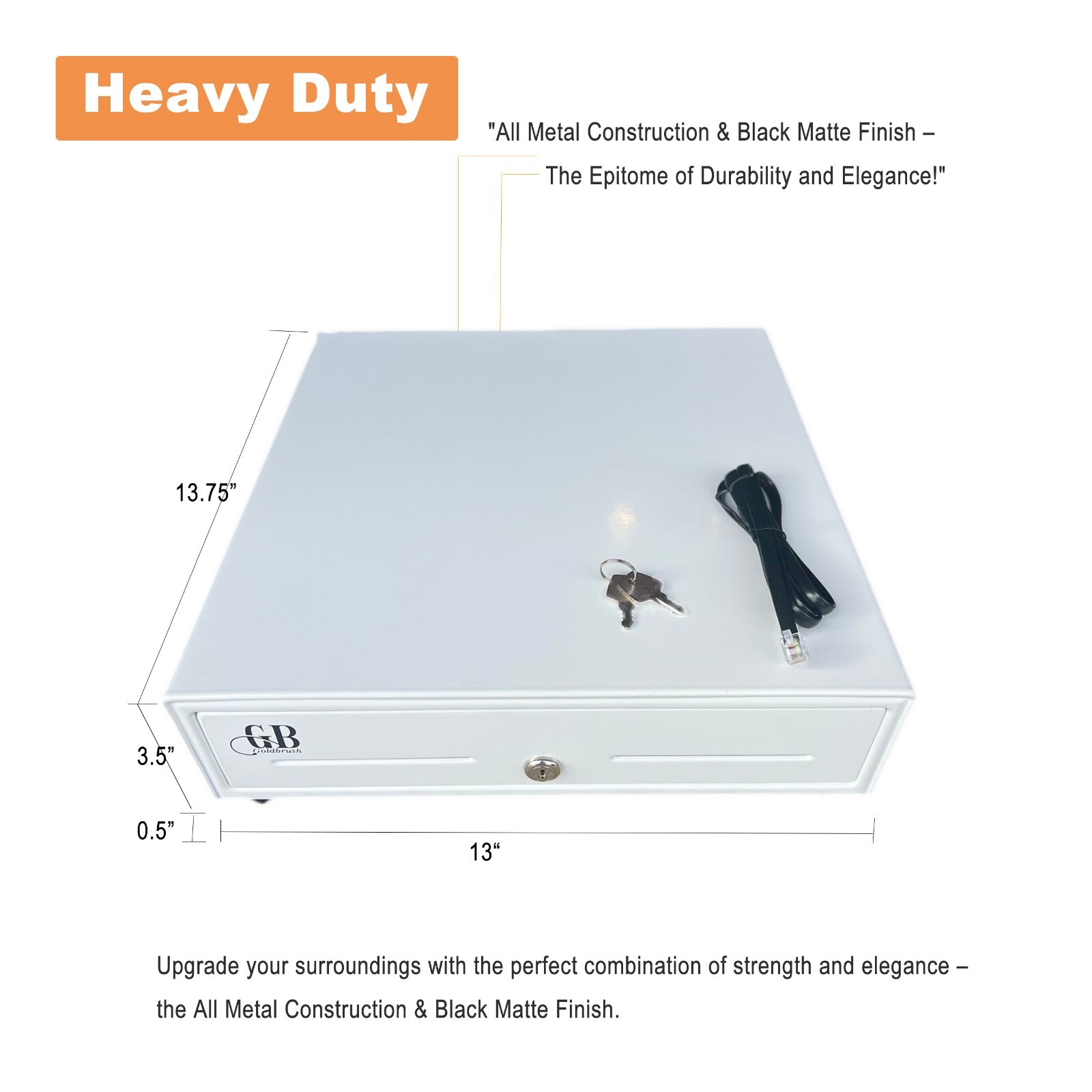 Square Cash Drawer 13\