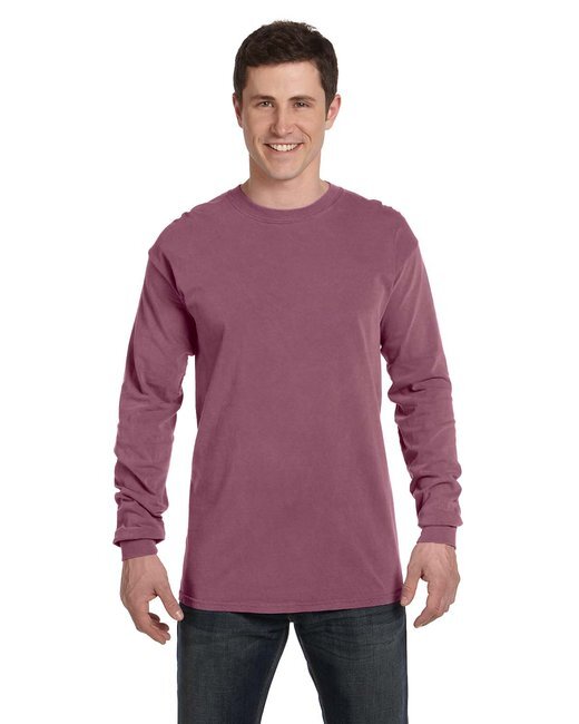 Comfort Colors 6014 Adult Cotton Ringspun Long Sleeve Garment Dyed RS T-Shirt