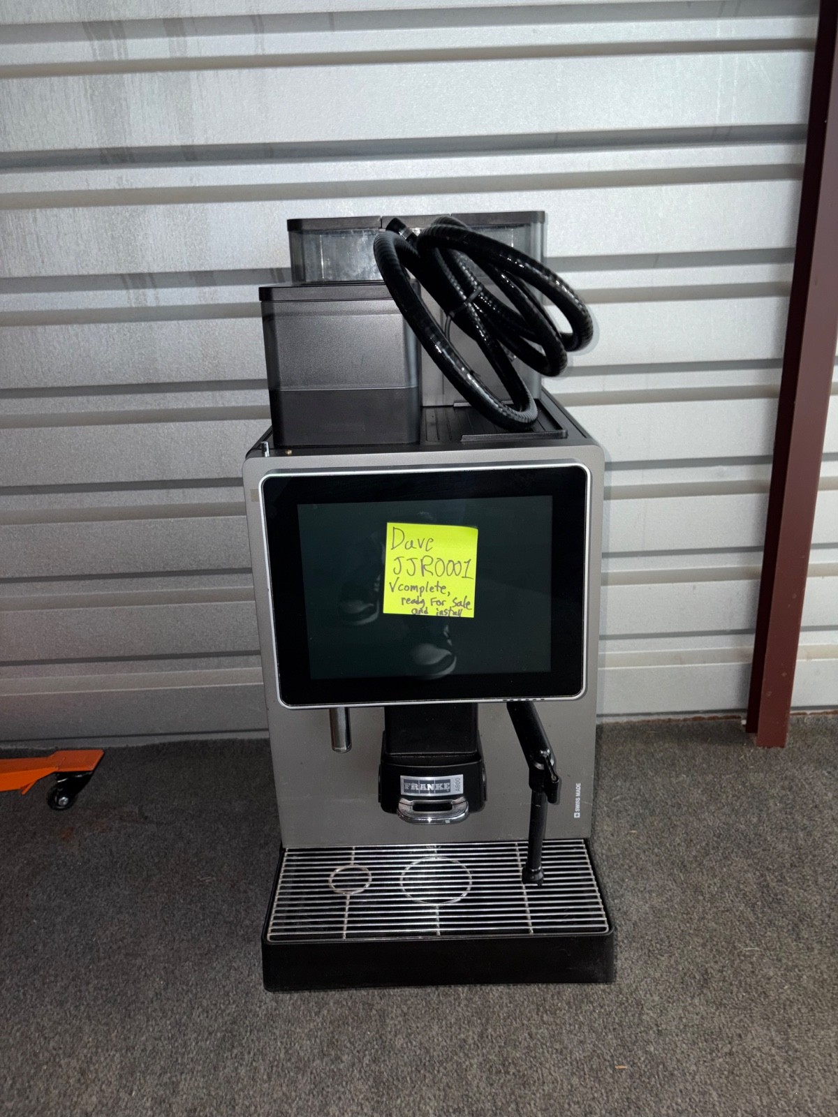 FRANKE A800 w/steam wand, impeccable refurbished