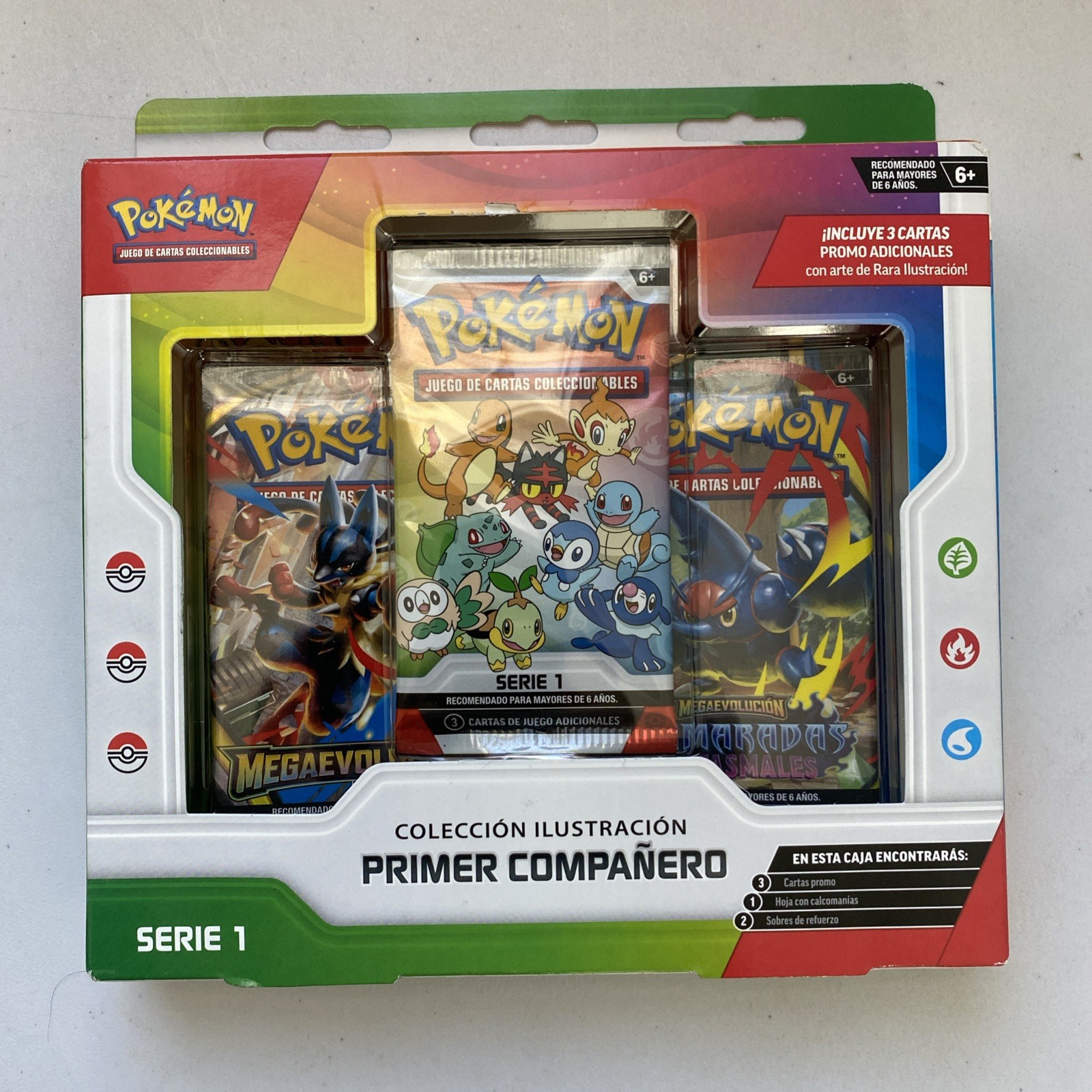 Pokemon TCG First Partner Illustration Collection Series 1 Spanish Version