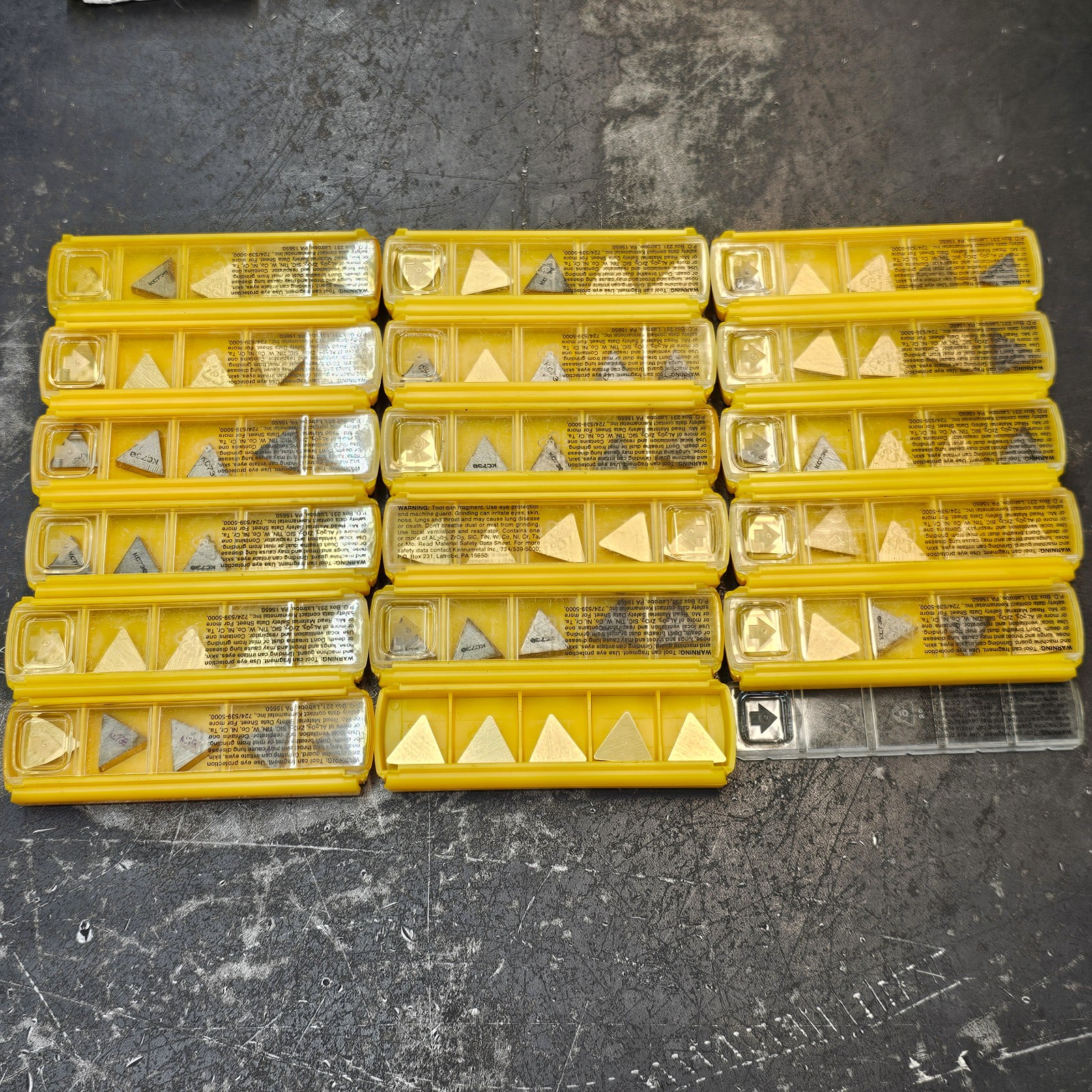 Qty 5 Kennametal TPG 322 TPG322 TPGN 160308 TPGN160308 KC730 Carbide Inserts Qty 5 Kennametal TPG 322 TPG322 TPGN 160308 TPGN160308 KC730 Carbide Inserts