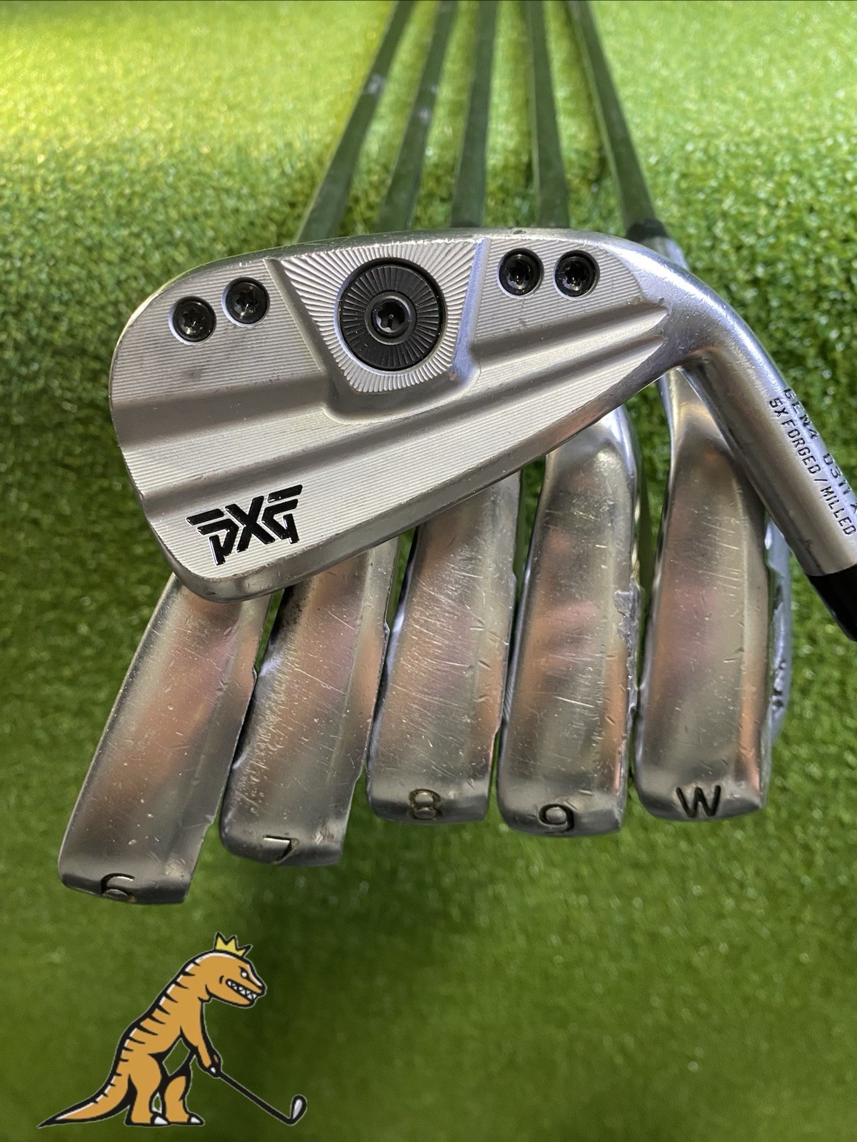 Used RH PXG Gen4 0311XP Iron Set 5-PW Elevate Regular Flex Steel +1/2”