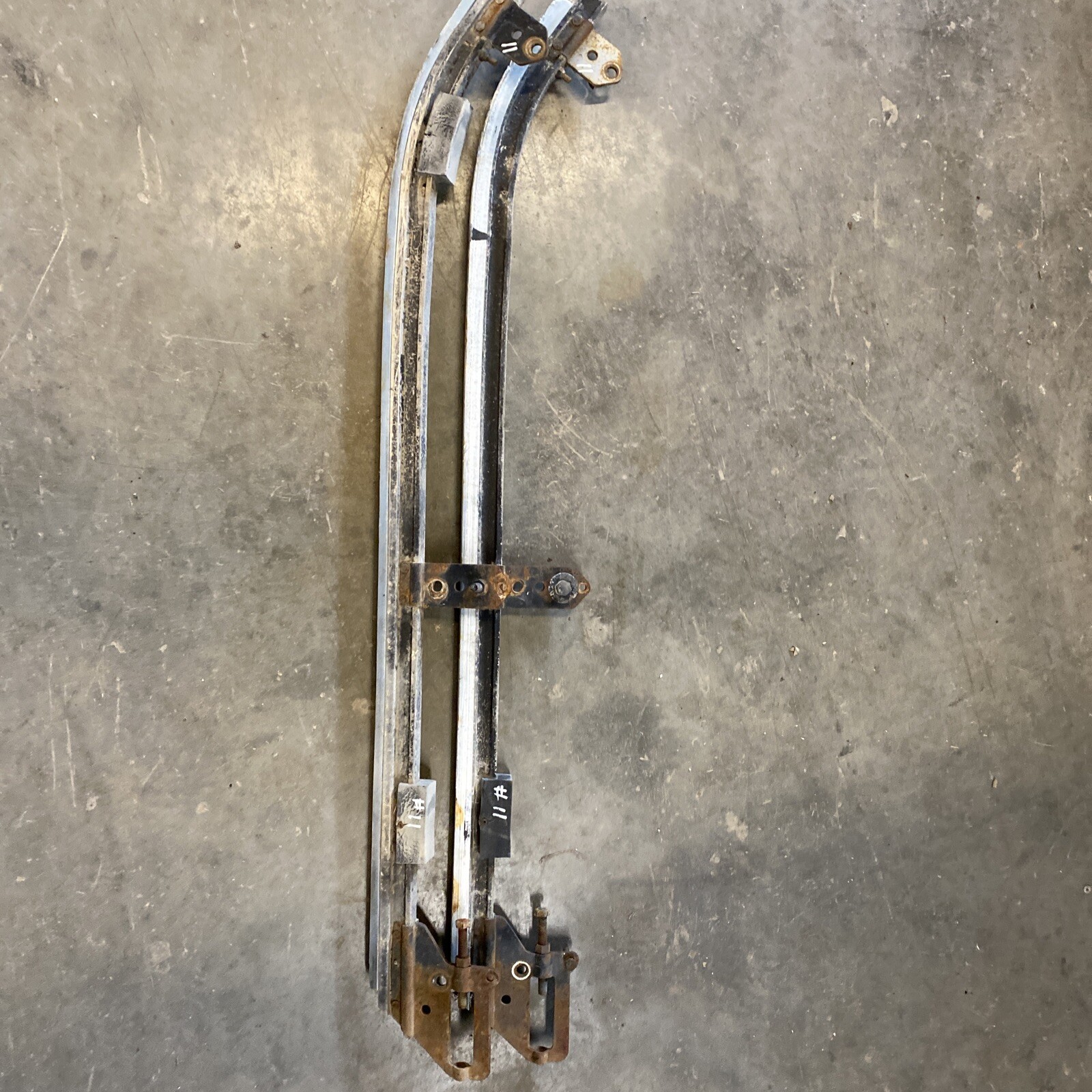 Vintage 1976 - 1978 Polaris TX 440 Tx340 Suspension Track Slide Rails #11