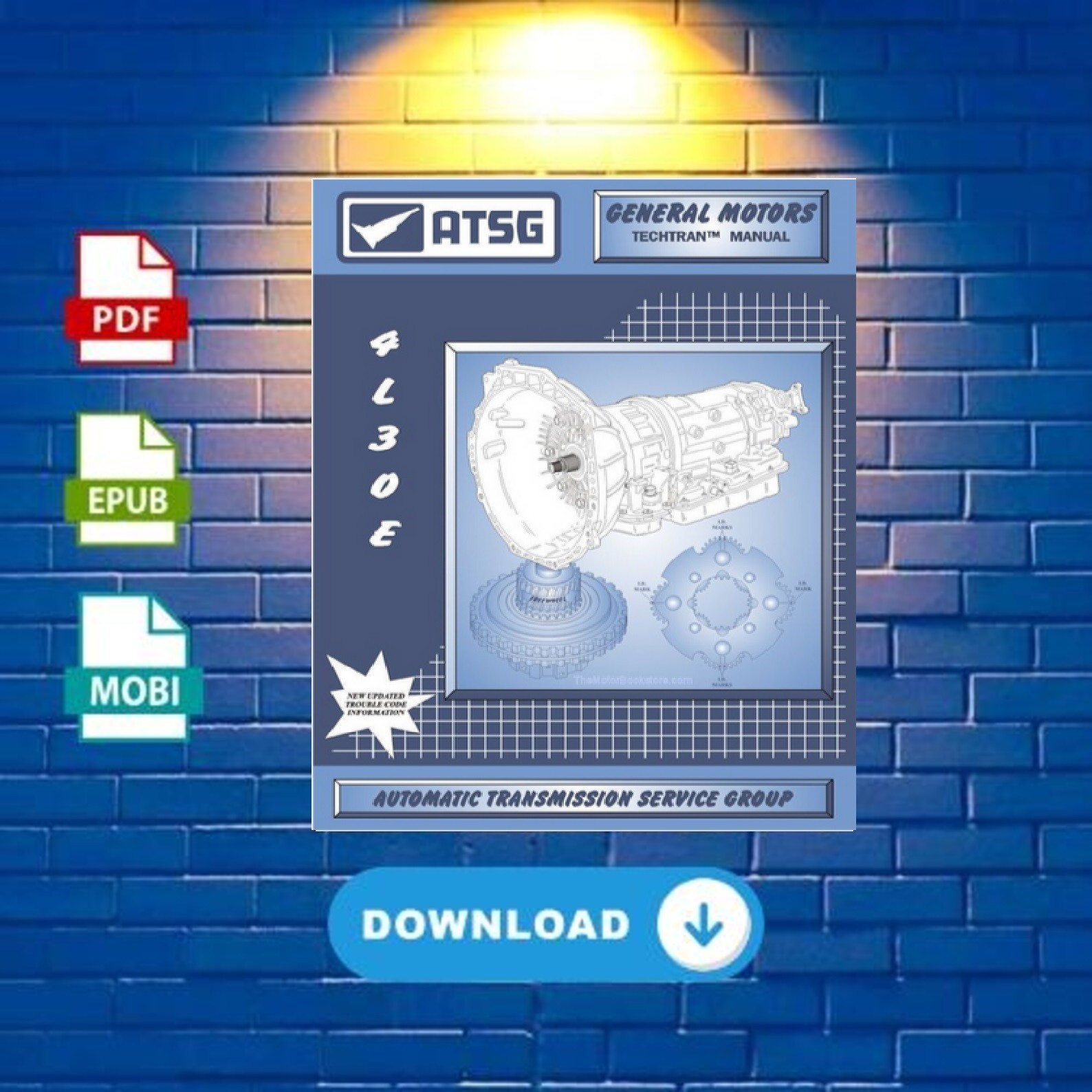 ATSG TROOPER/RODEO THM 4L30E REVISED EDITION TECHTRAN MANUAL