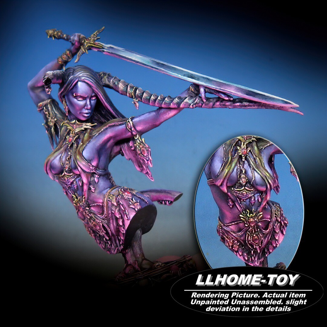 1/24 7CM tall Lamashtu bust 3d Print Garage Kit Model Unpainted Statue Figure
