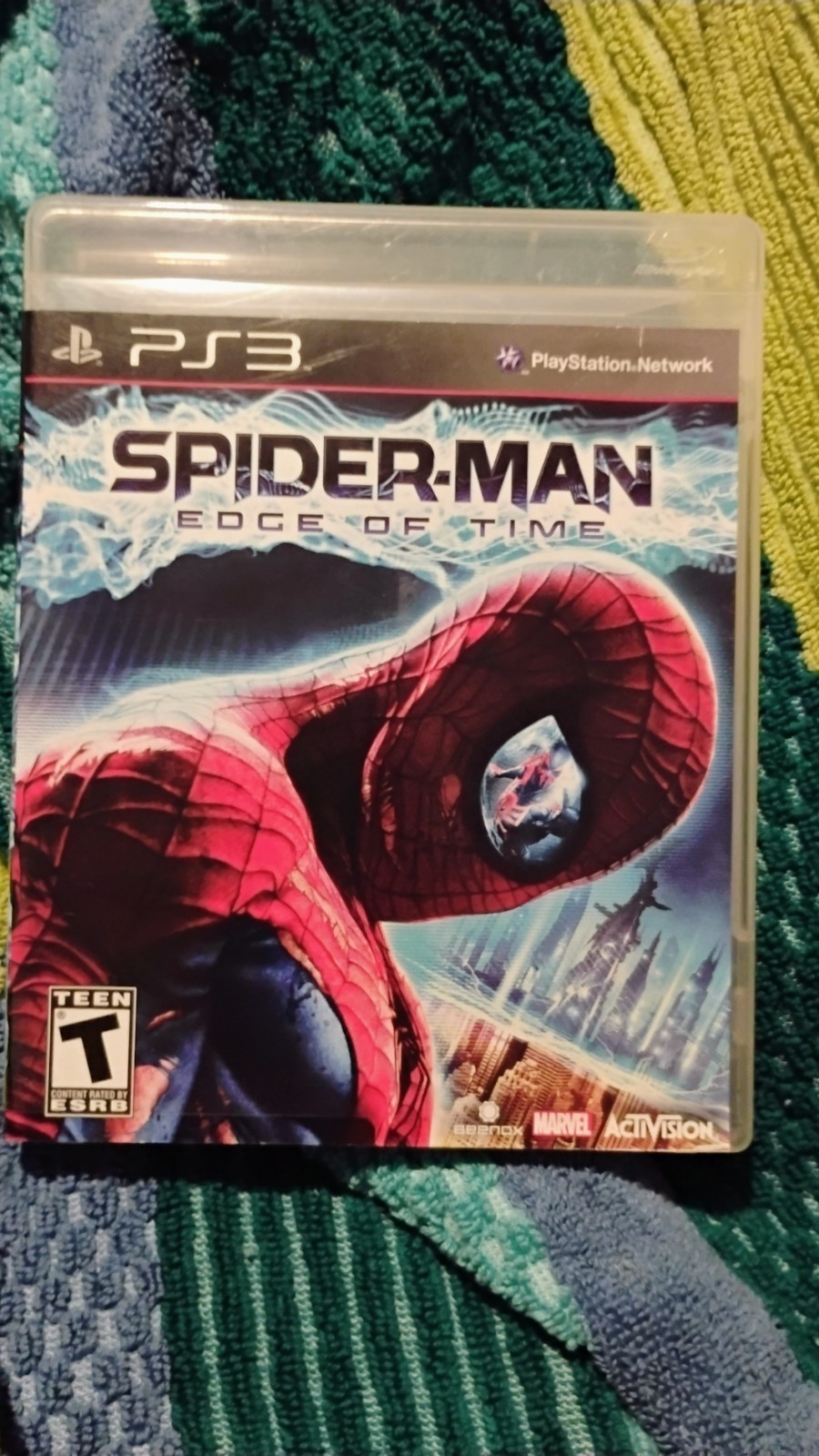 Spider-Man: Edge of Time (Sony PlayStation 3, 2011) Complete CIB