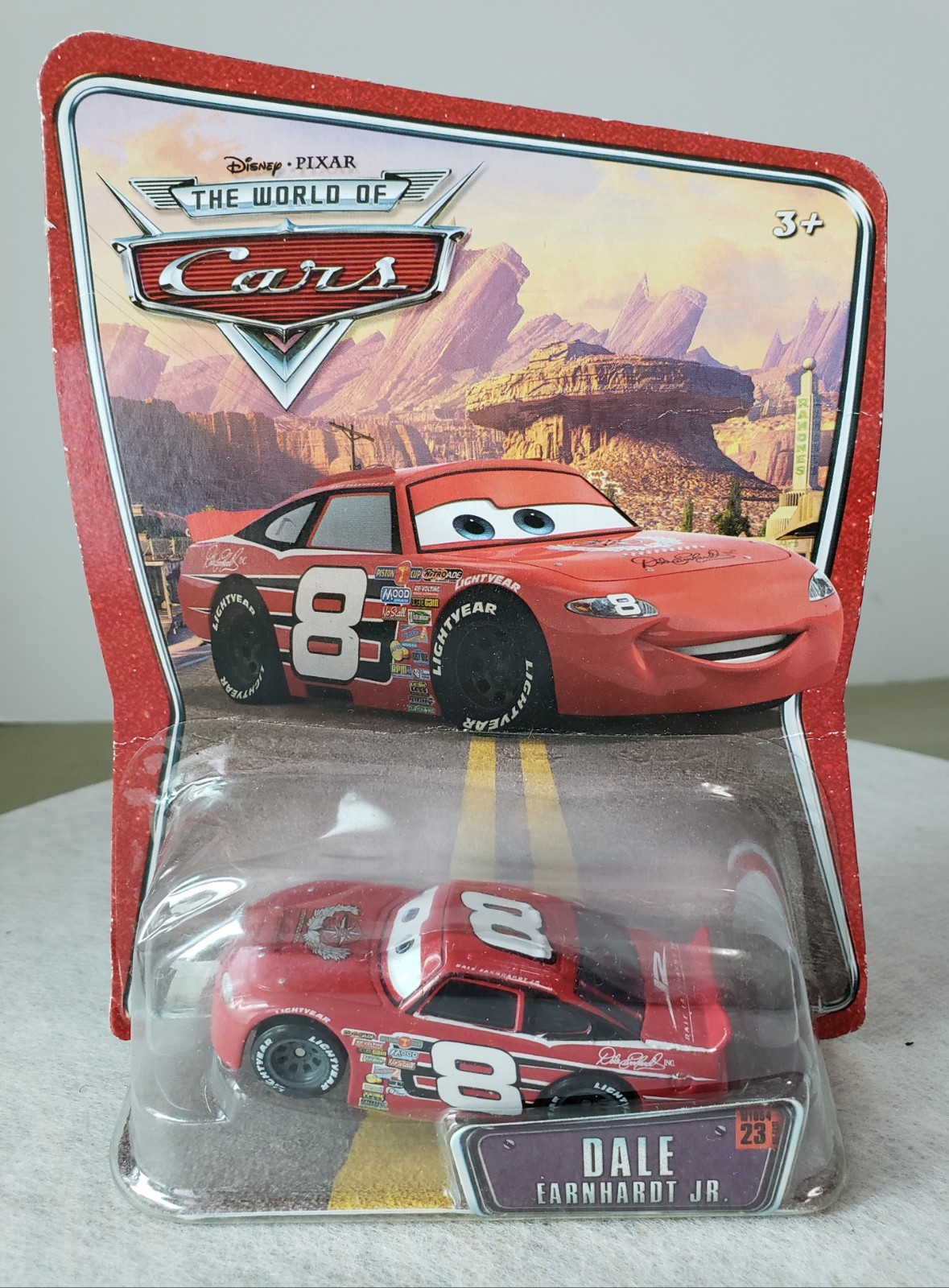 Disney Pixar World of Cars Dale Earnhardt Jr. #8 Red Diecast Car Unopened Disney Pixar World of Cars Dale Earnhardt Jr. #8 Red Diecast Car Unopened