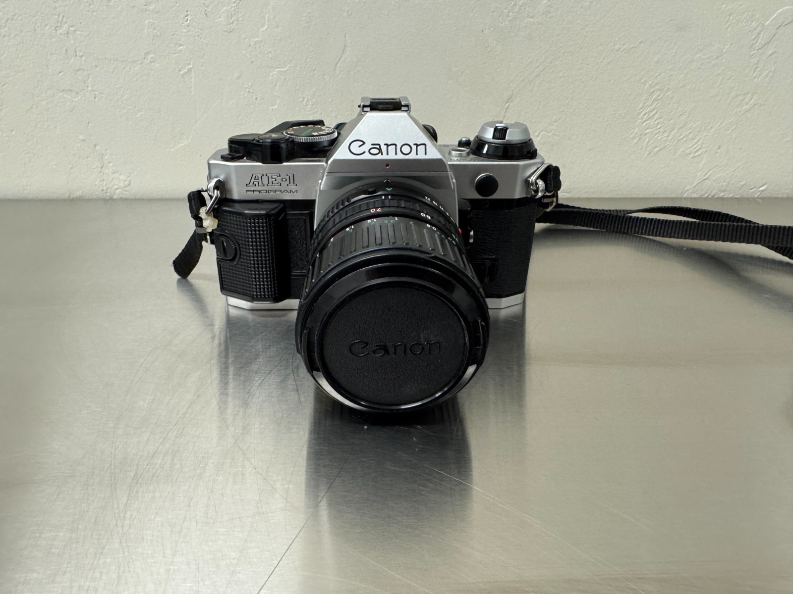 Canon AE-1 Program 35mm SLR Camera FD 35-70mm f/3.5-4.5 Lens