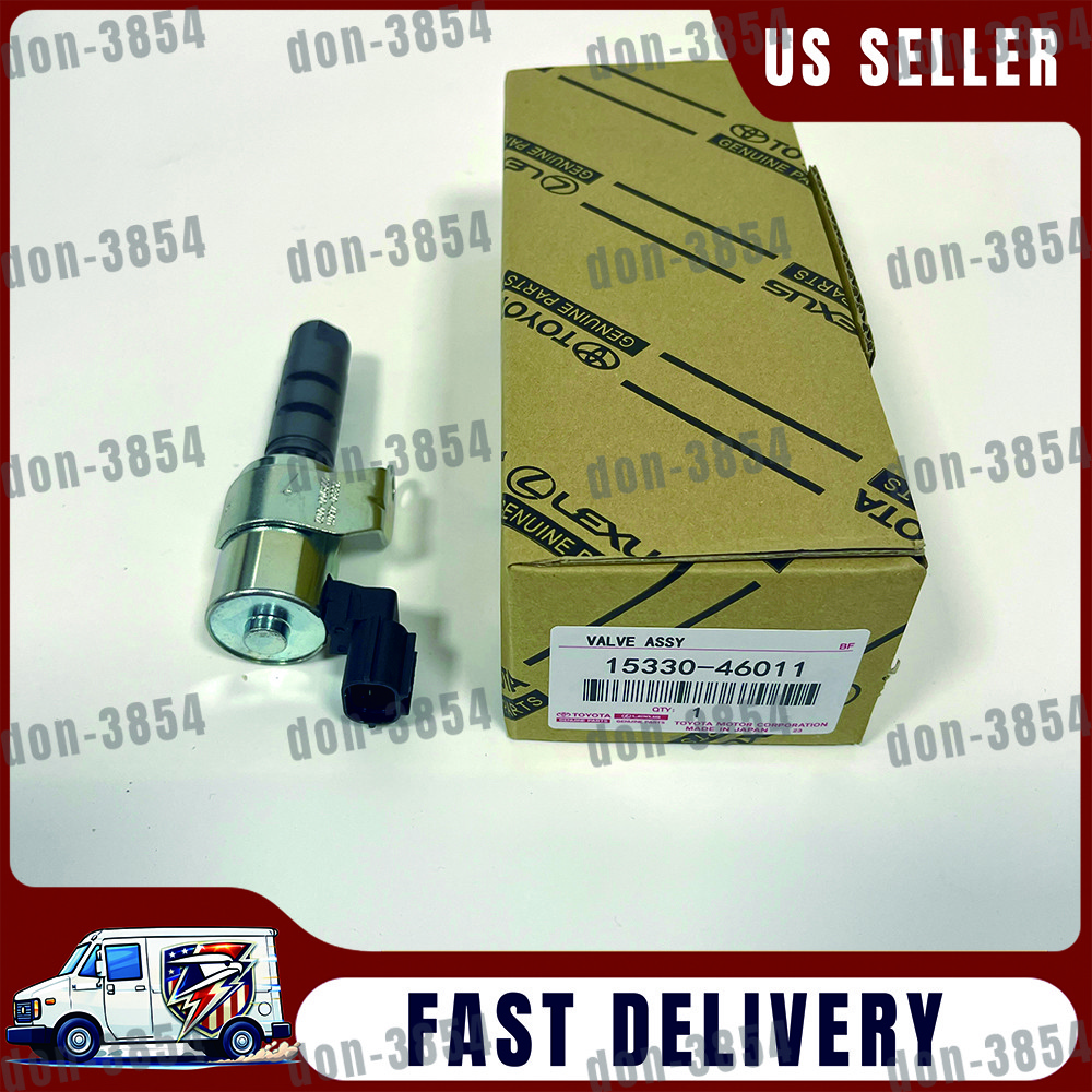Toyota Lexus 15330-46011 Genuine Engine Variable Valve Timing Solenoid Vvt OEM