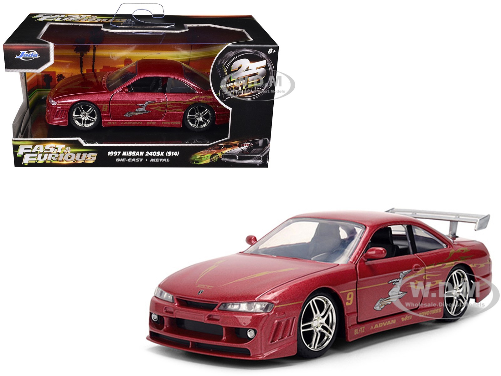 1997 NISSAN 240SX (S14) LIGHT RED 1997 NISSAN 240SX (S14) LIGHT RED