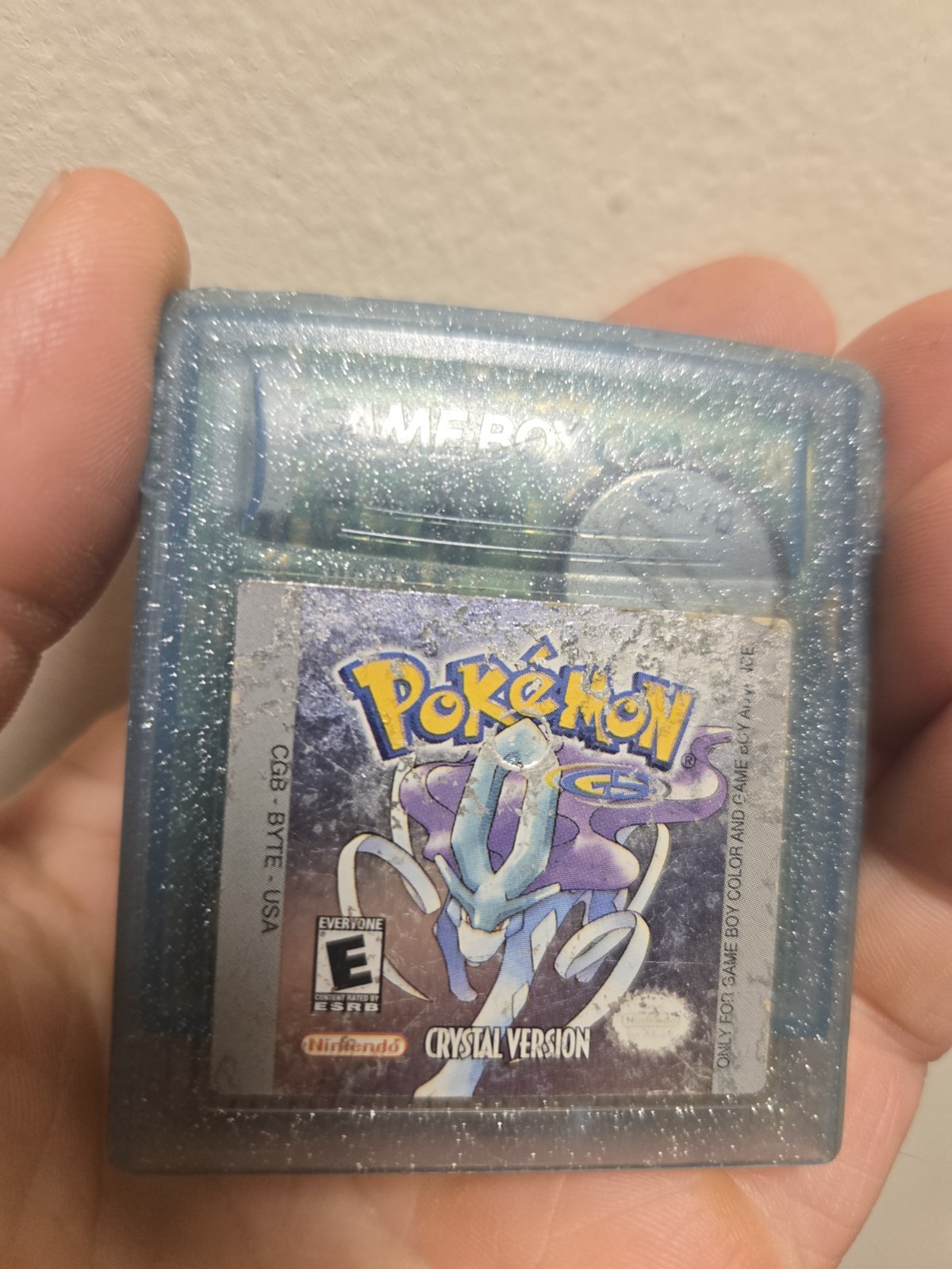 Pokemon Crystal Version Authentic Nintendo Gameboy, Tested Working Pokemon Crystal Version Authentic Nintendo Gameboy, Tested Working