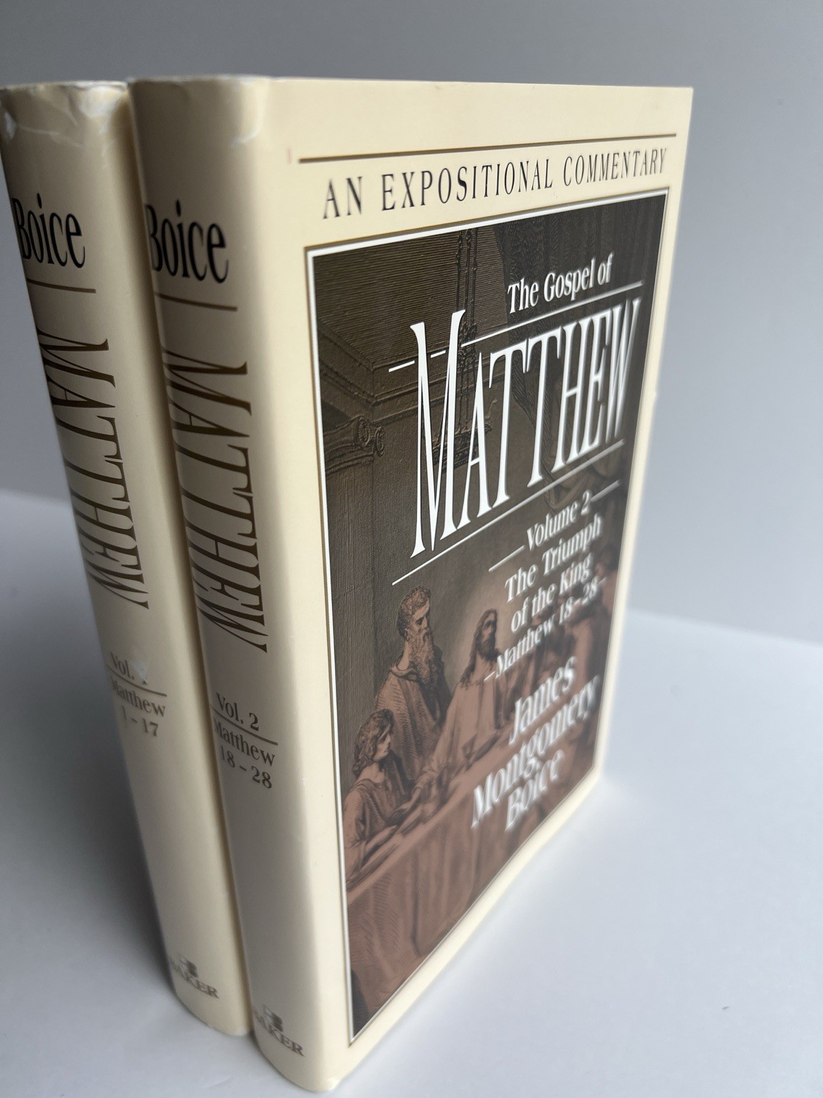 Gospel Of Matthew Expositional Commentary James Montgomery Boice Vol I And II Gospel Of Matthew Expositional Commentary James Montgomery Boice Vol I And II