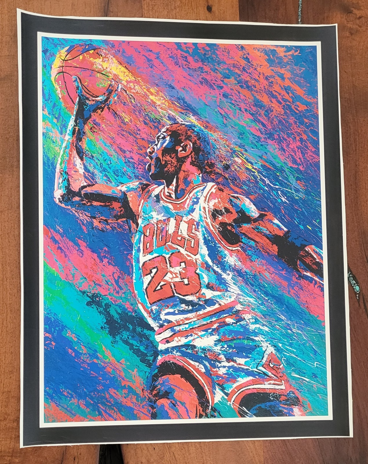 Michael Jordan giclée print by Artist William Lopa