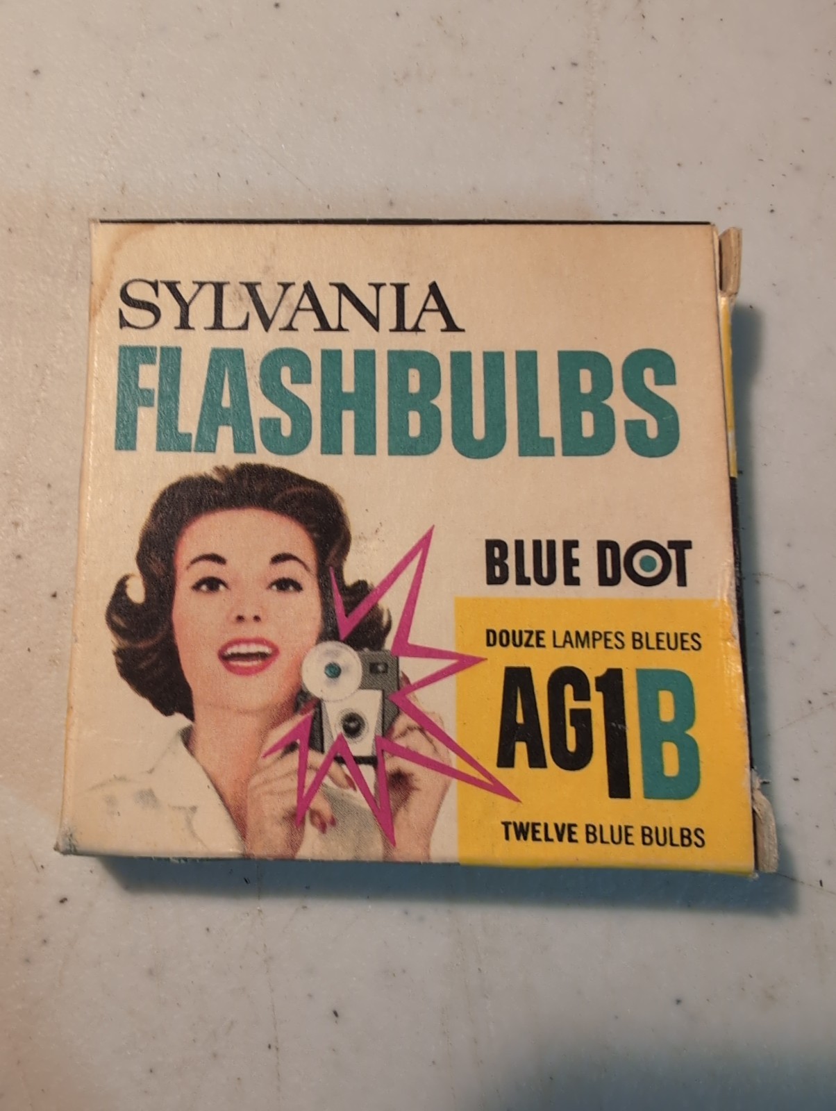 12-PK AG-1 AG1 FLASH BULBS NEW Vintage FABULOUS NEW KenRad 348979