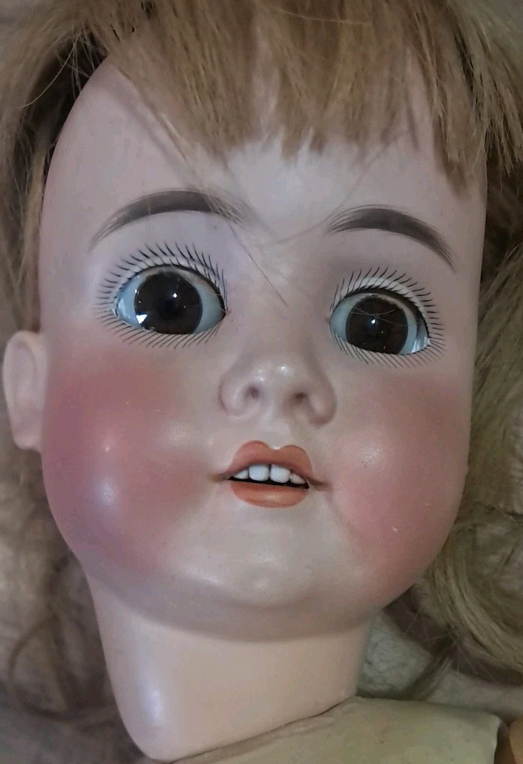 29in Antique K.H. Walkure Germany Doll 282 Size 6 Kley And Hahn