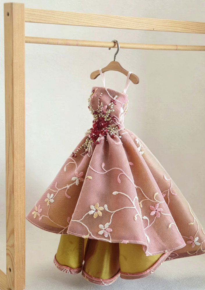 Vintage Lace High-Low Dress 4 Silkstone Barbie Poppy Parker Fashion Royalty Doll