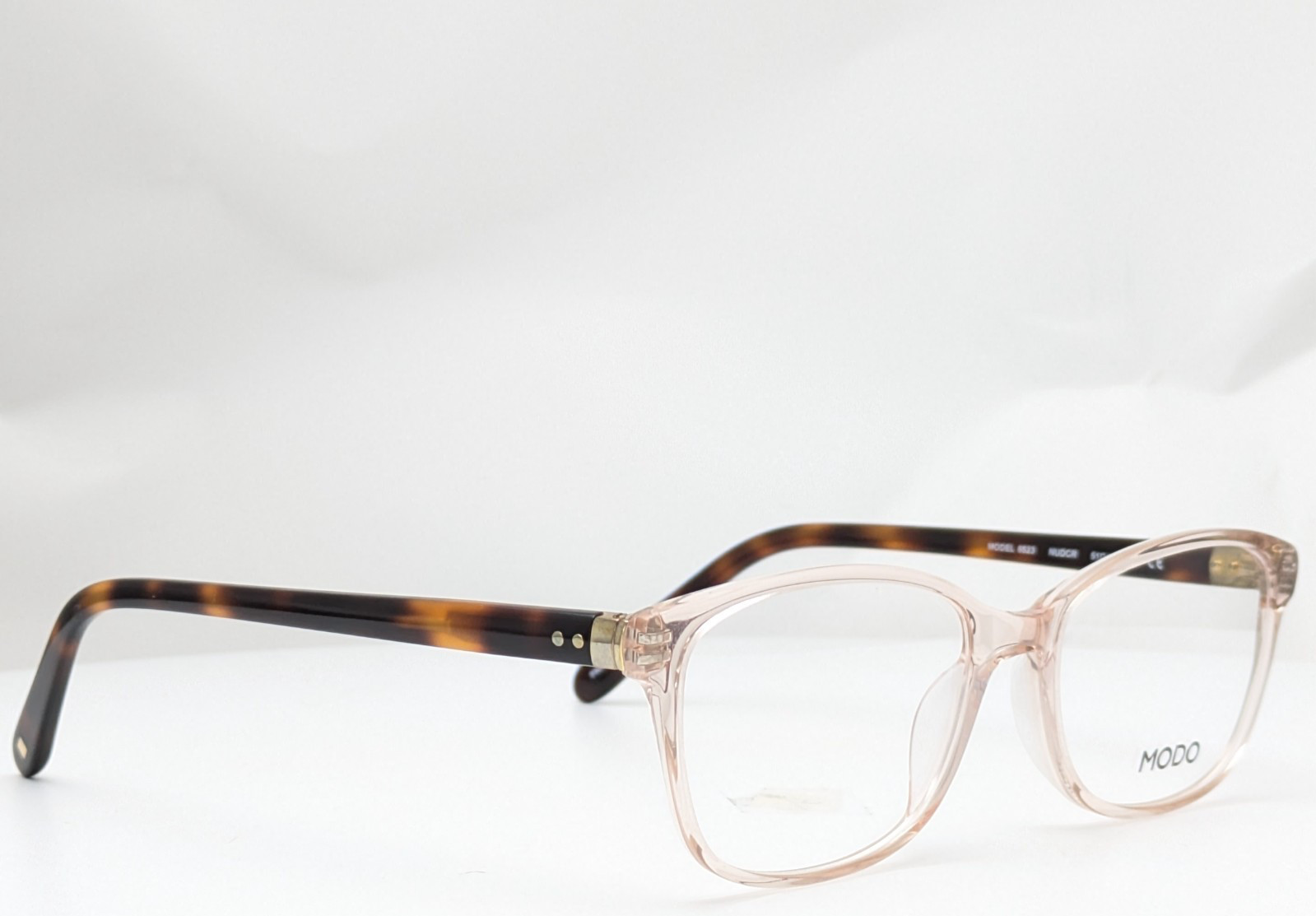 MODO 6523 NUDCR Nude Crystal Women\'s Eyeglasses Frames 51-17-142
