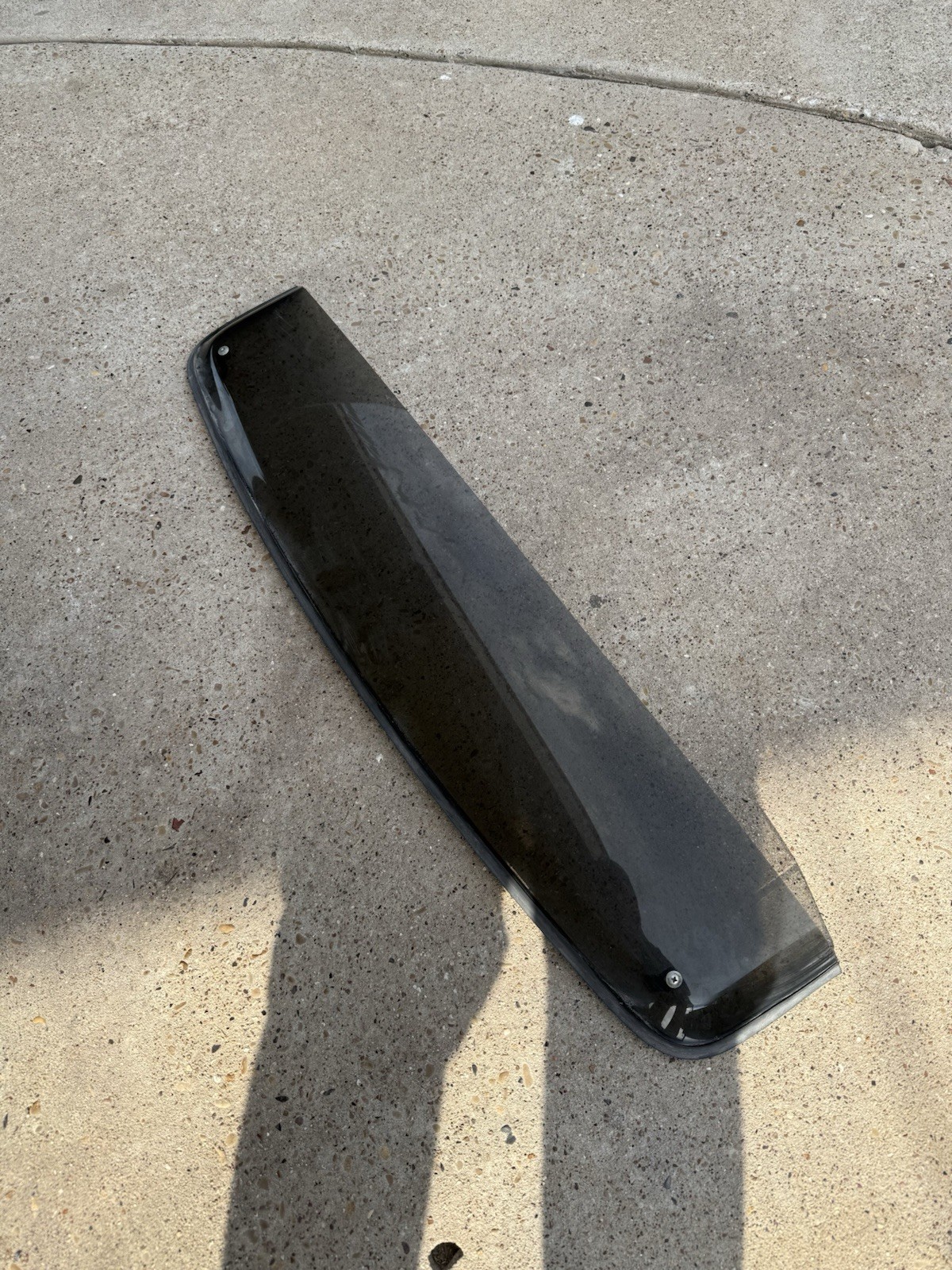 OEM 1990 1991 1992 1993 Honda Accord Sunroof Visor Deflector Roof Guard RARE