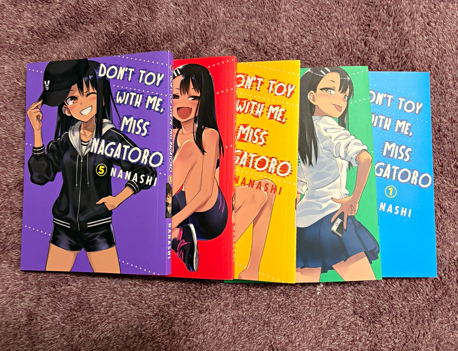 Don't Toy With Me, Miss Nagatoro Vol 3-7 Manga Set Lot English - Nanashi Don't Toy With Me, Miss Nagatoro Vol 3-7 Manga Set Lot English - Nanashi