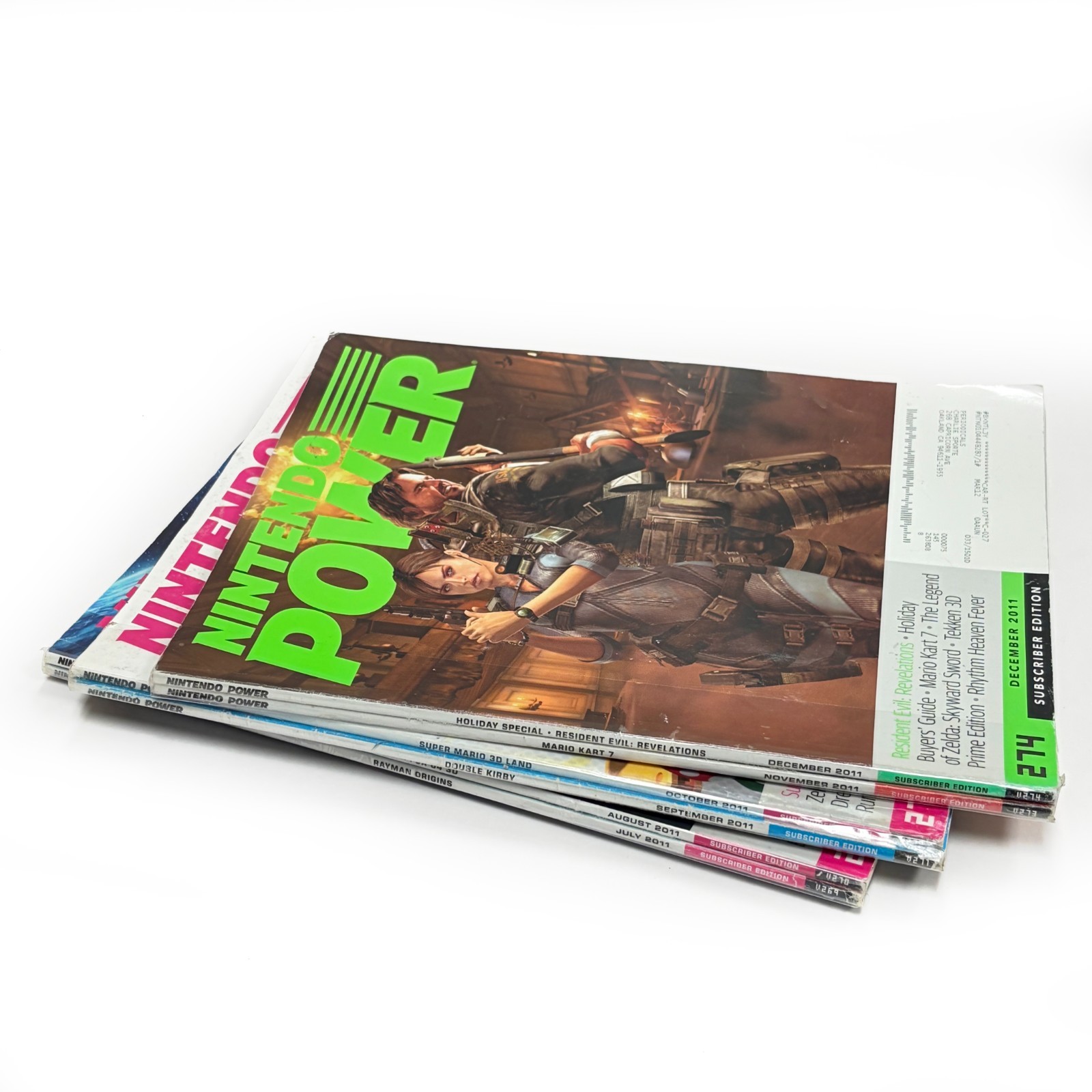 Nintendo Power Magazine 269 270 271 272 Subscriber Jul-Aug-Sep-Oct-Nov-Dec 2011