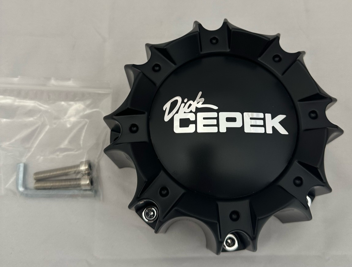 Dick Cepek Wheels Black Wheel Center Cap CAP-WX05-165.1-170-8H LG0805-11